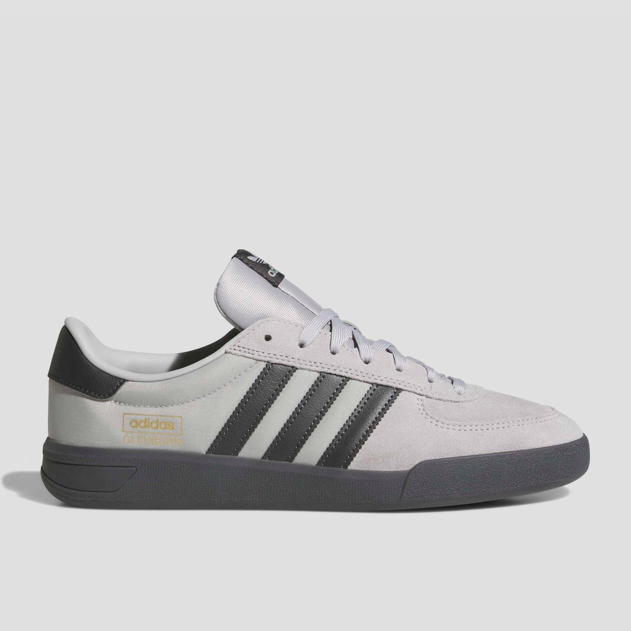 adidas Glenburn Skate Shoes Grey Two / Carbon / Bluebird