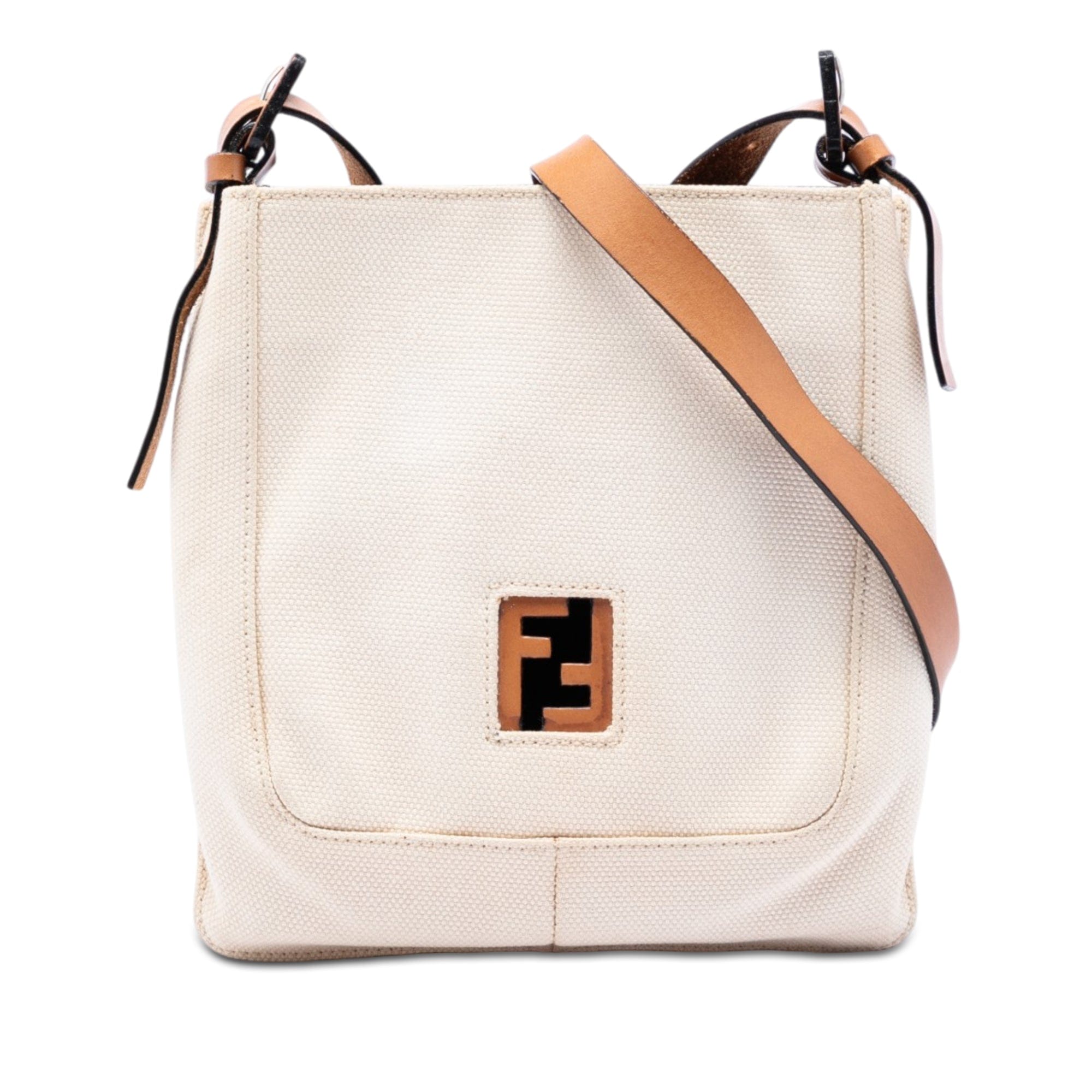 Fendi Canvas FF Crossbody