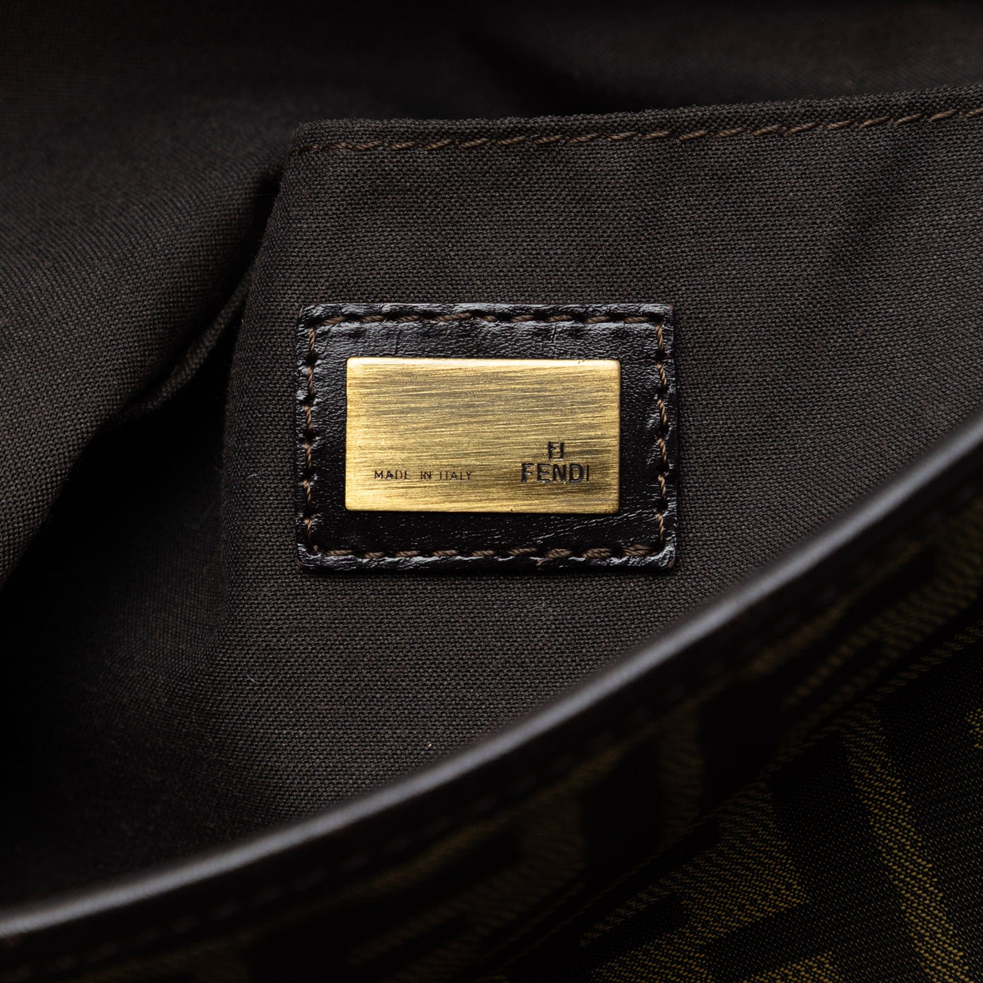 Fendi Zucca Canvas Crossbody