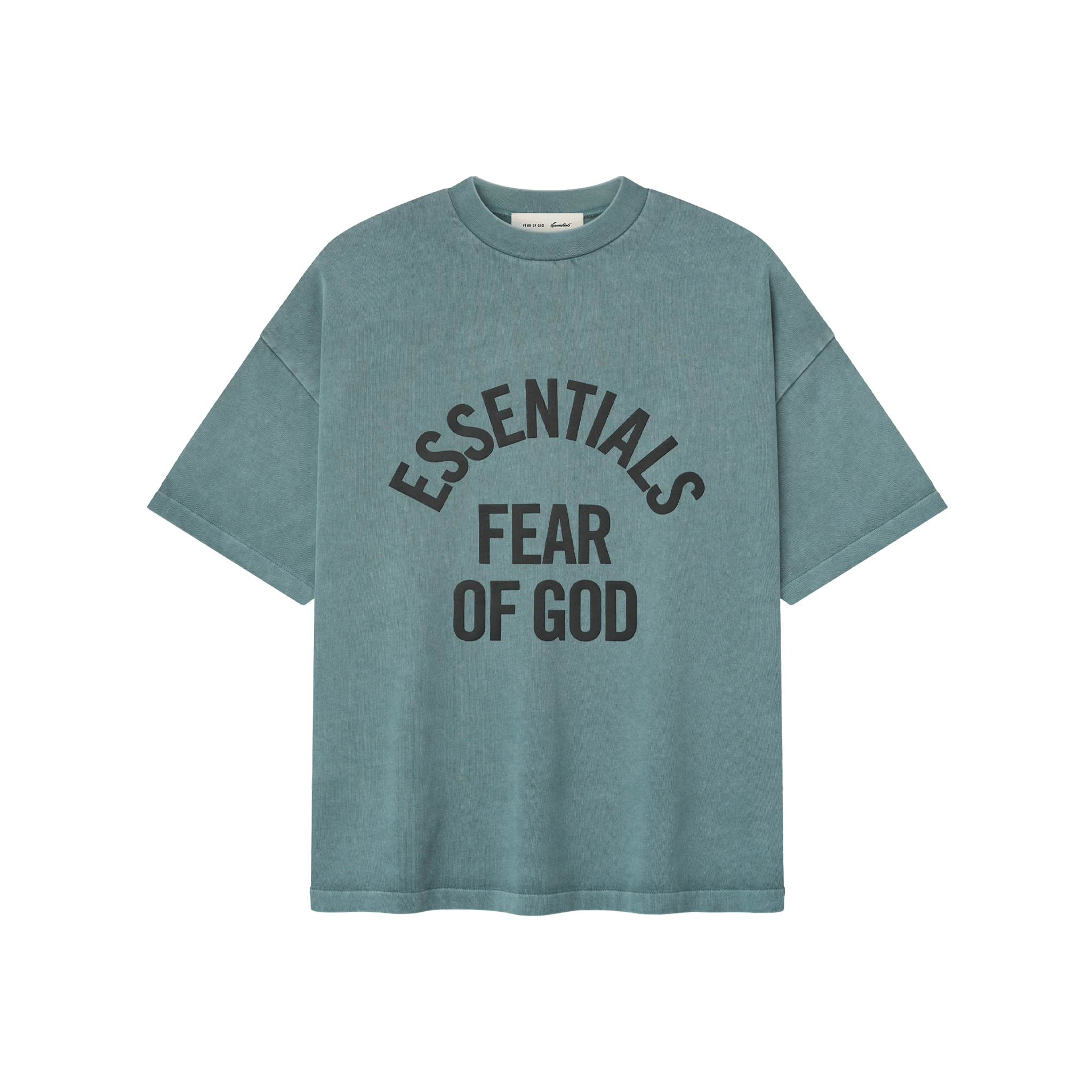 Fear of God Essentials Campus 90's Short Sleeve T-Shirt Faded Coastal (SS26)