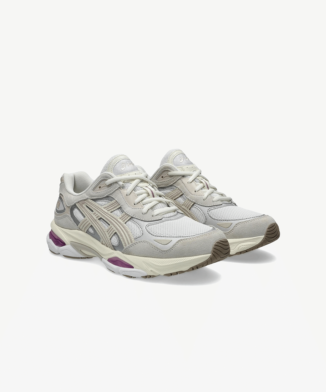 ASICS | GEL - NYC 2.0 { WHITE/TARO PURPLE