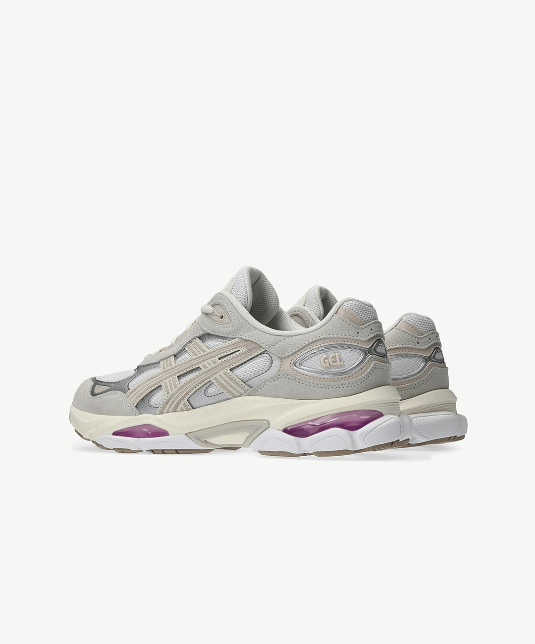 ASICS | GEL - NYC 2.0 { WHITE/TARO PURPLE