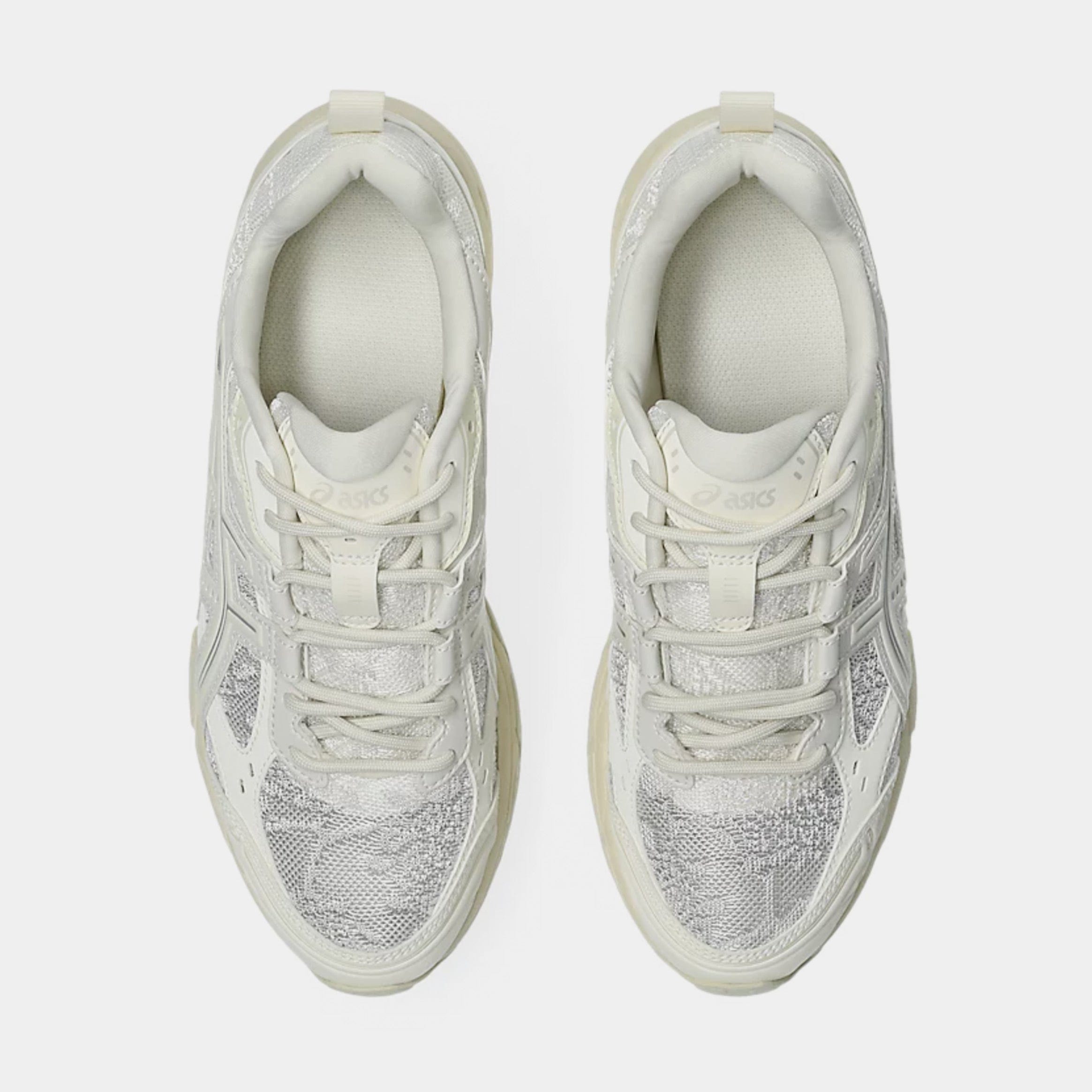 ASICS Gel Nunobiki Mens Running Shoes (Cream/Pure Silver)