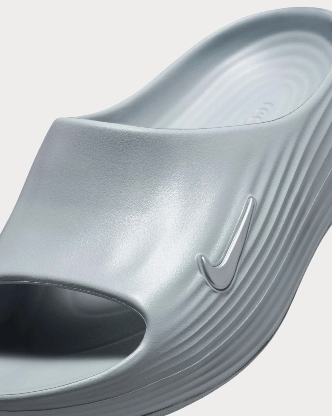 Nike ReactX Rejuven8 Slides - Wolf Grey/Wolf Grey/Wolf Grey