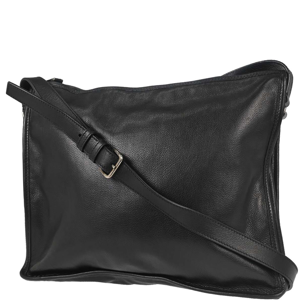Prada Black Leather Shoulder Bag