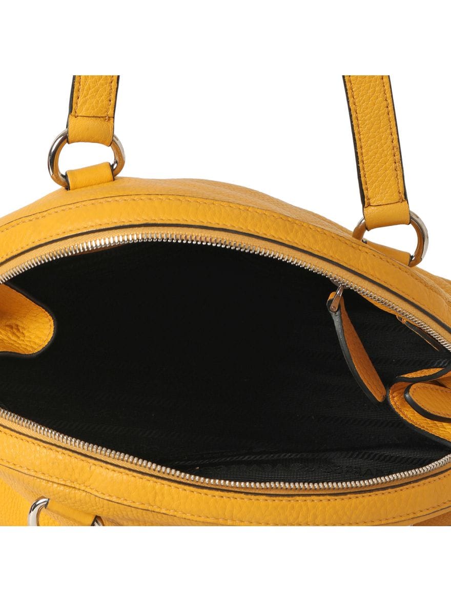 Prada Vitello Daino Mimosa Bauletto Bg