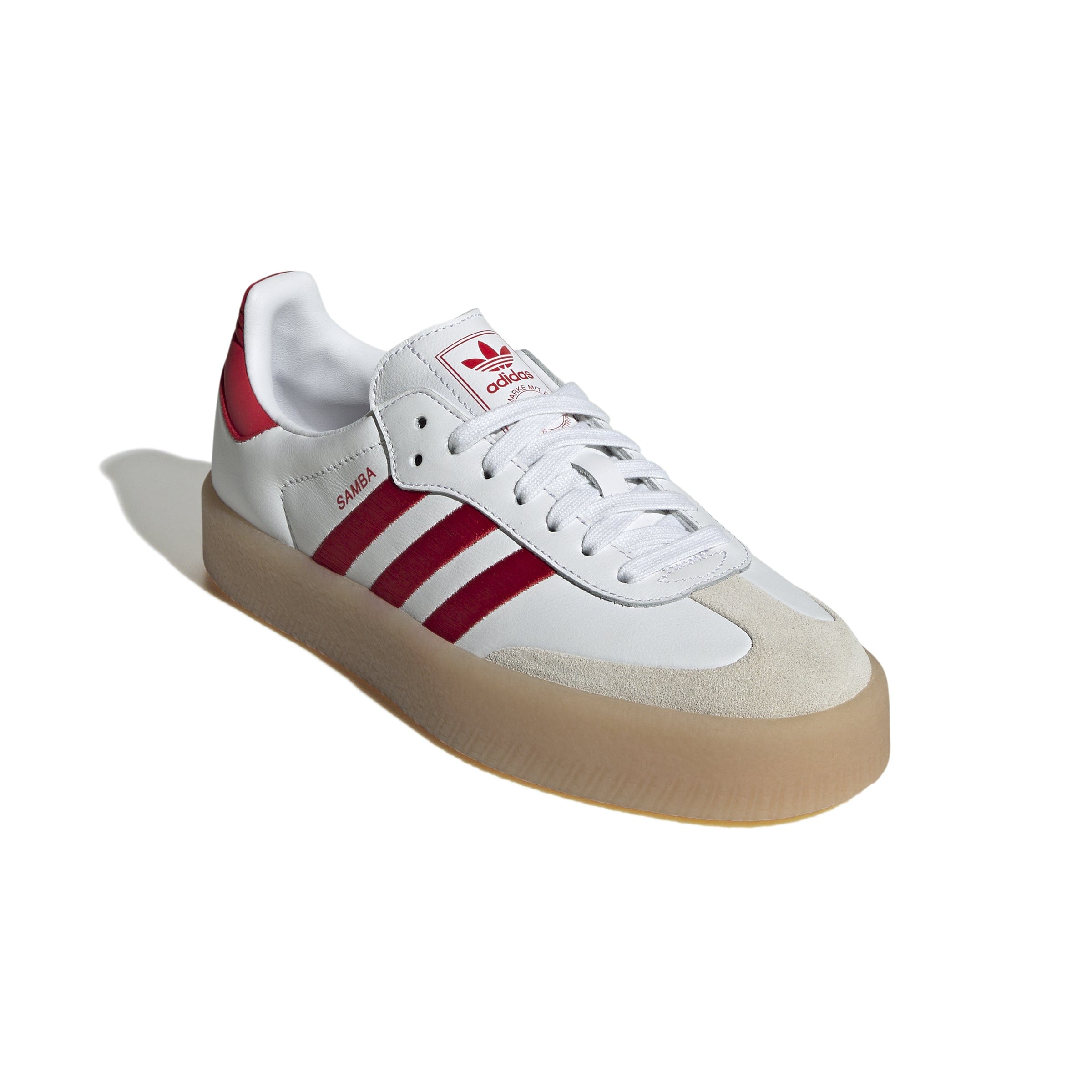 adidas Sambae White Scarlet Gum