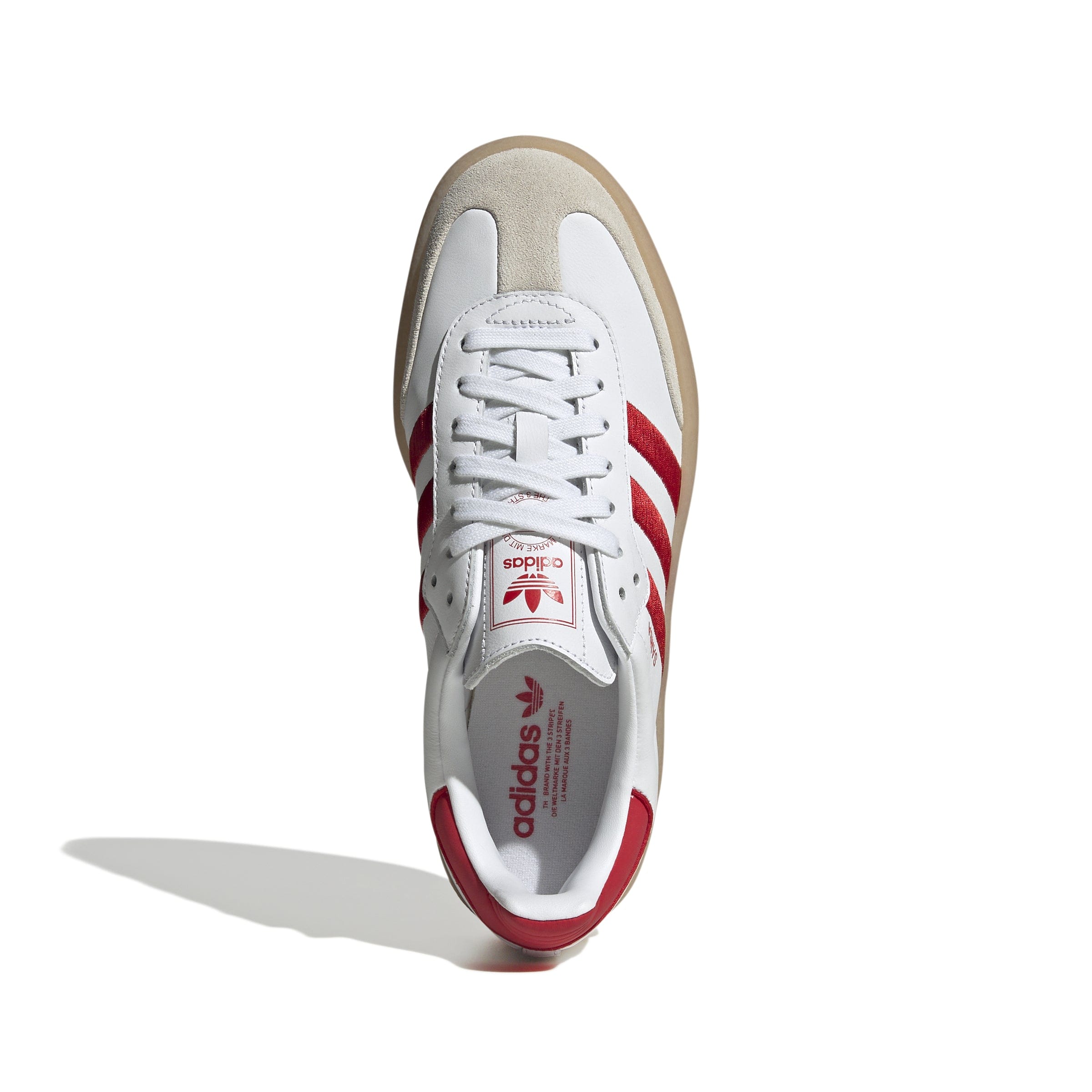adidas Sambae White Scarlet Gum