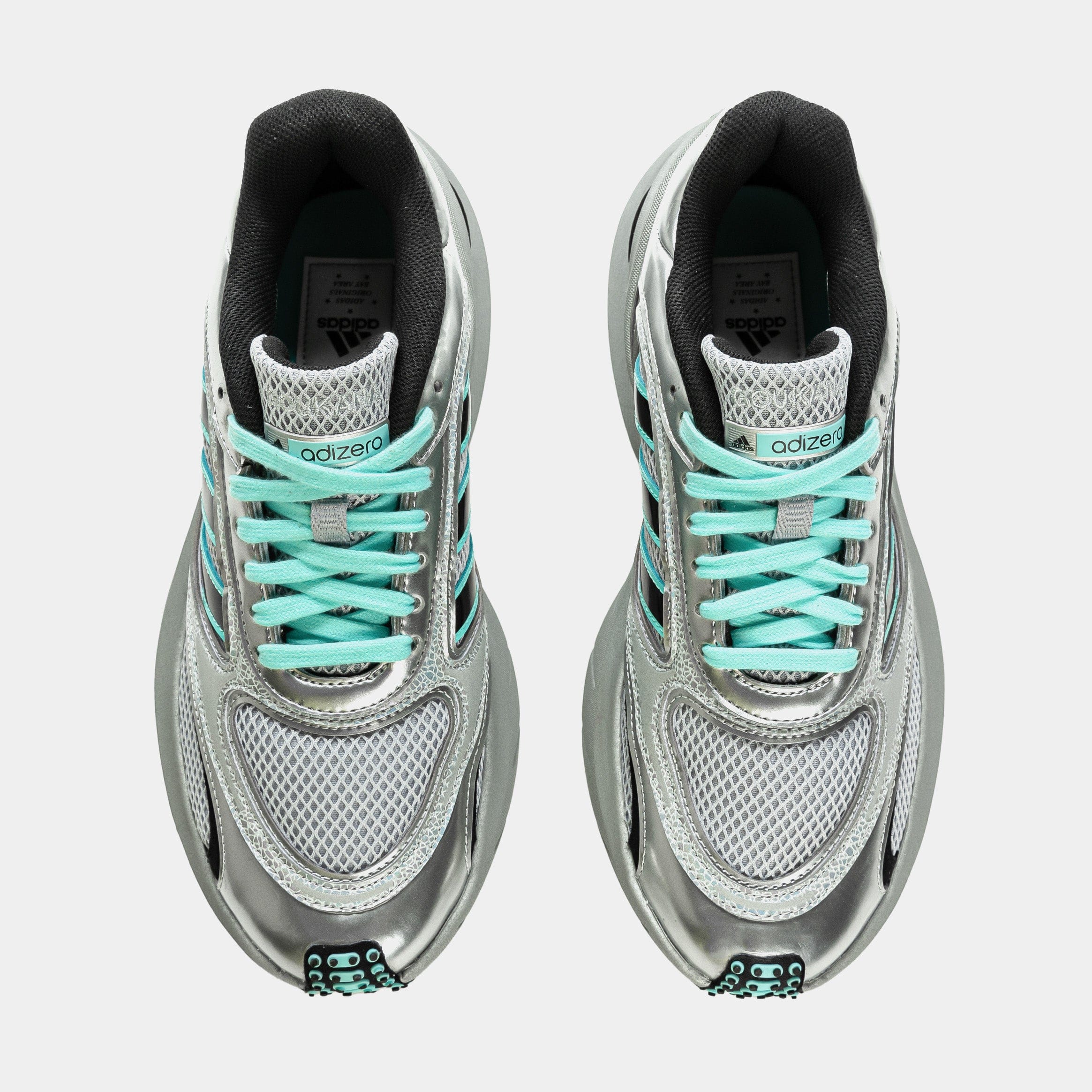adidas Adizero Goukana Mens Lifestyle Shoes (Silver/Light Blue)