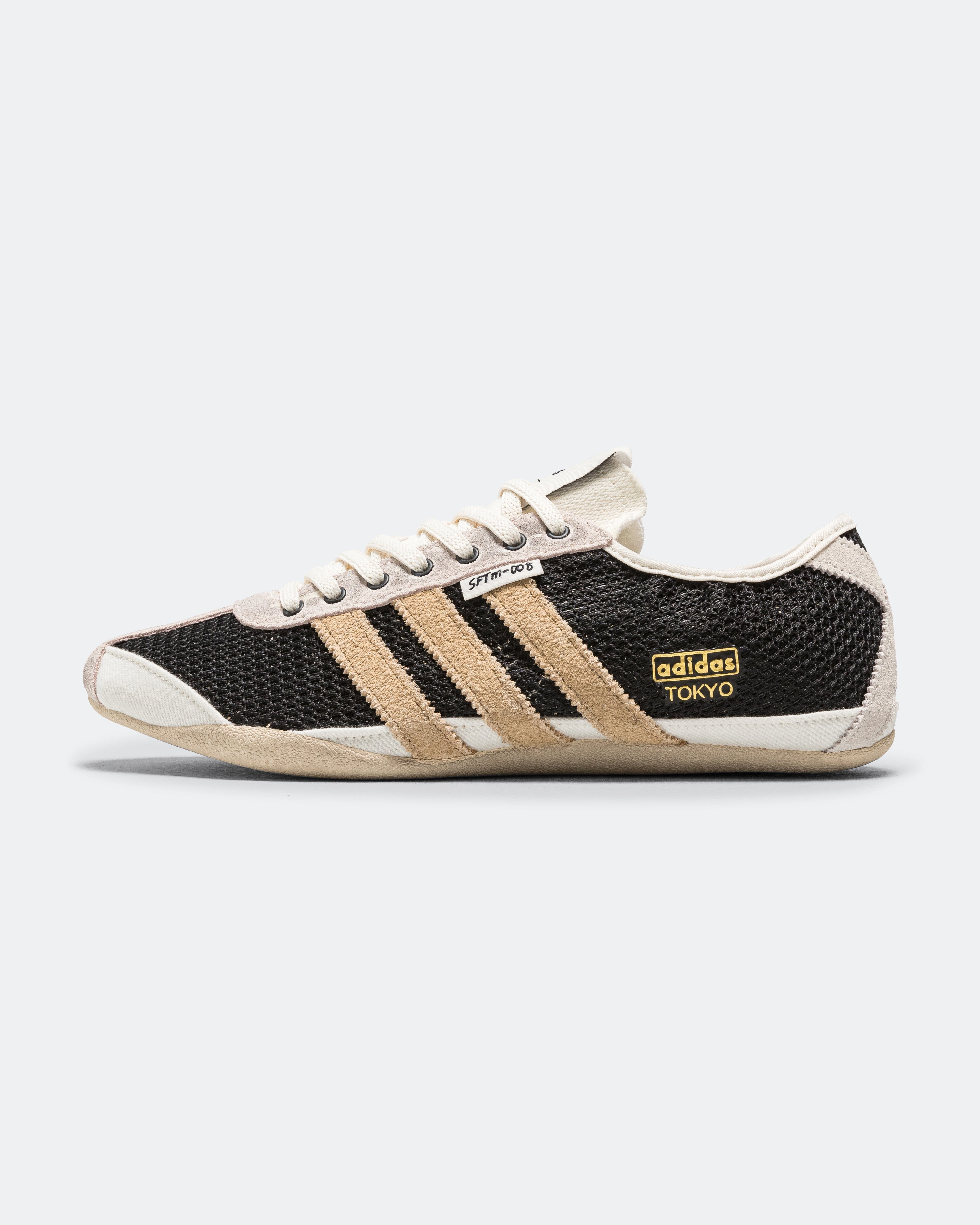 adidas Womens Tokyo x SFTM - Core Black/Beige Tone - Gold Metallic