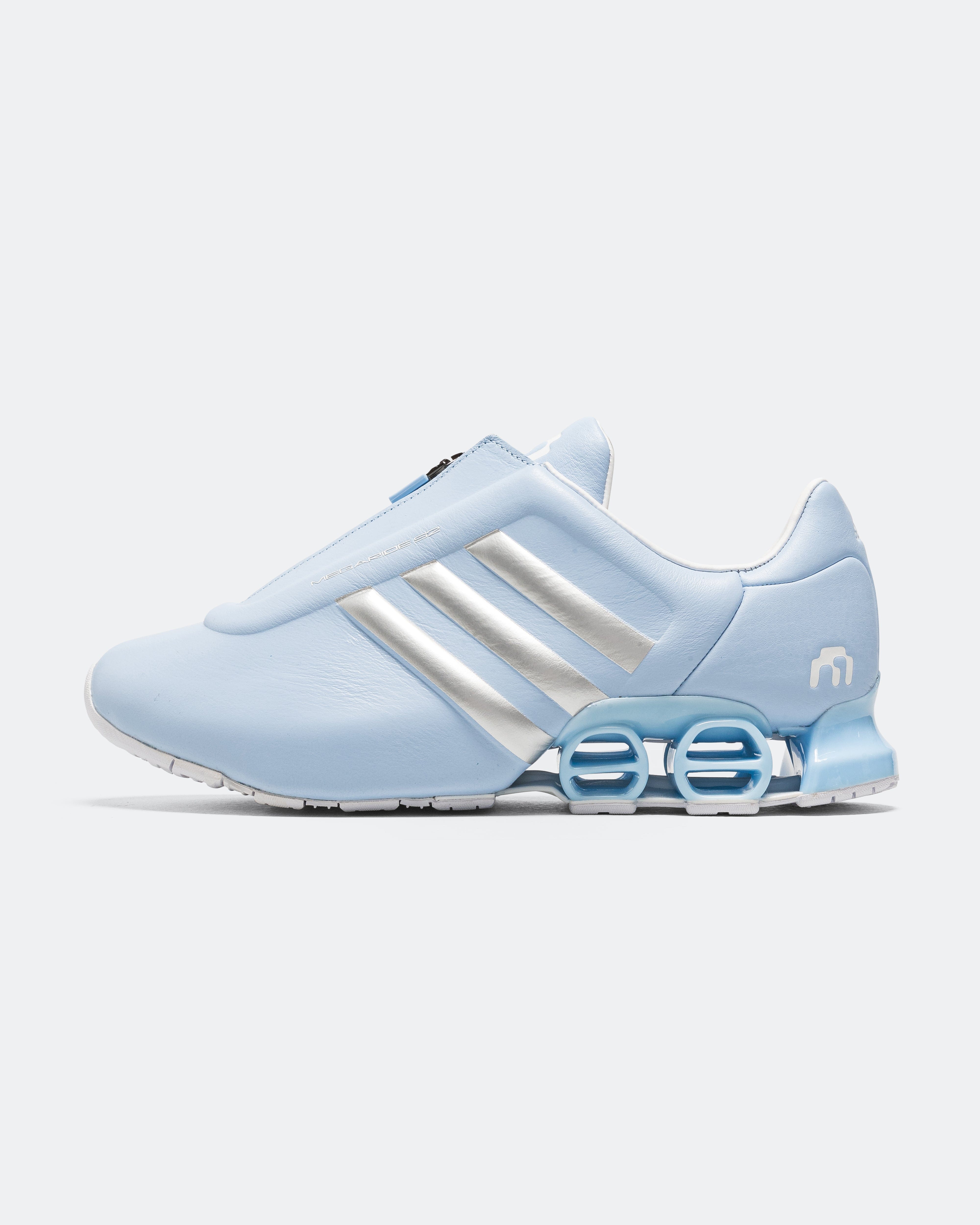 adidas Megaride S2 x Miaou - Glow Blue/Silver Metallic - Footwear White