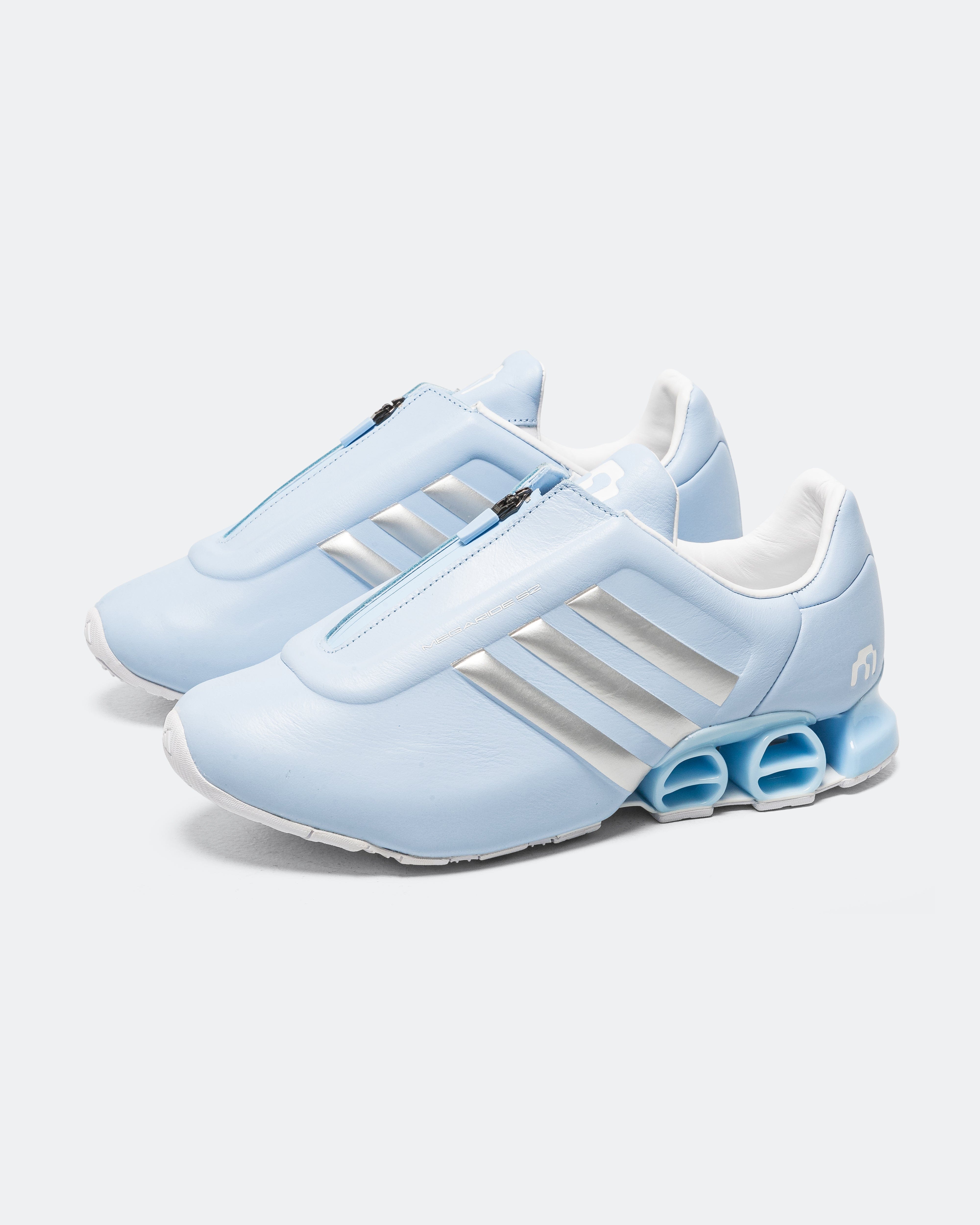 adidas Megaride S2 x Miaou - Glow Blue/Silver Metallic - Footwear White