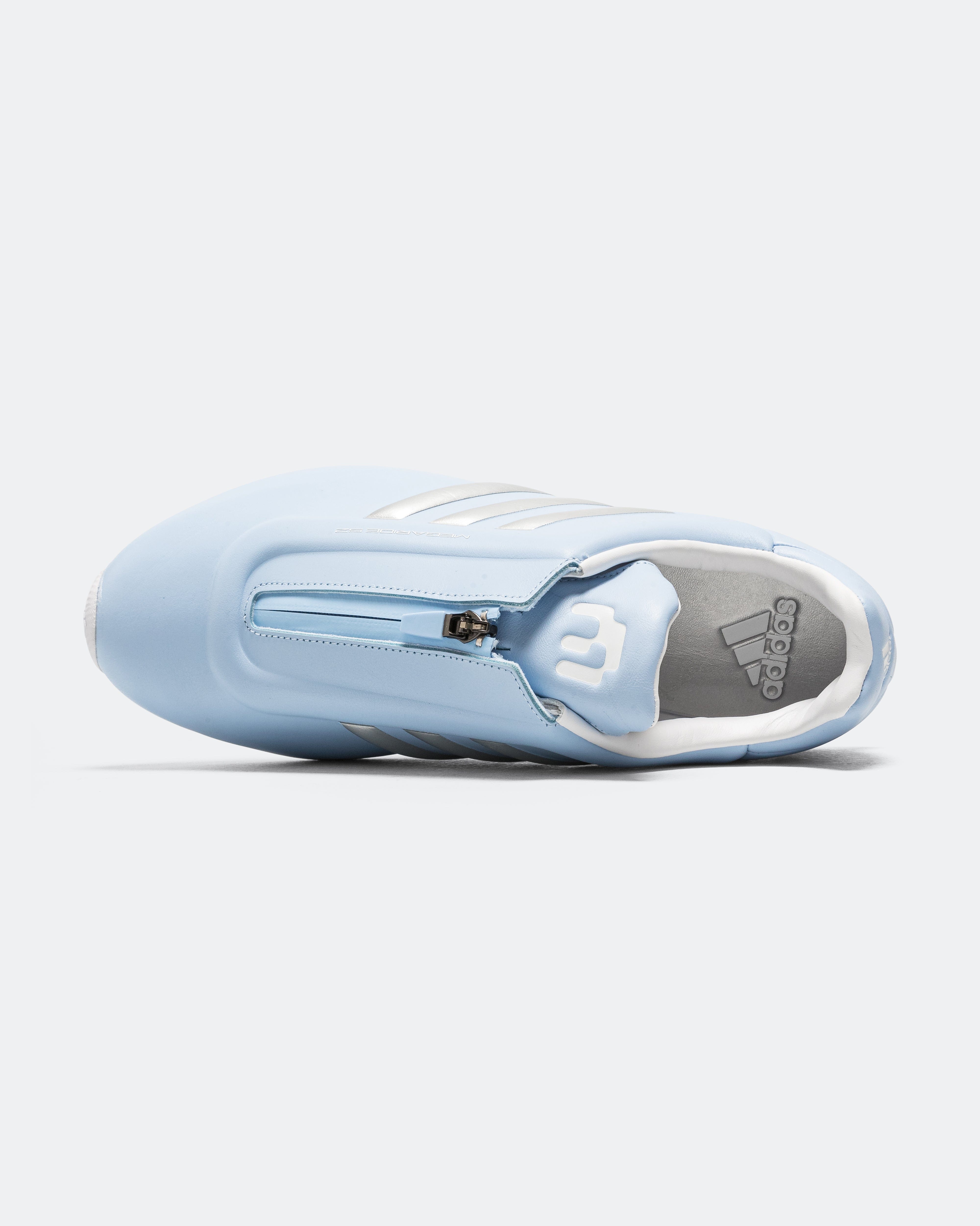 adidas Megaride S2 x Miaou - Glow Blue/Silver Metallic - Footwear White