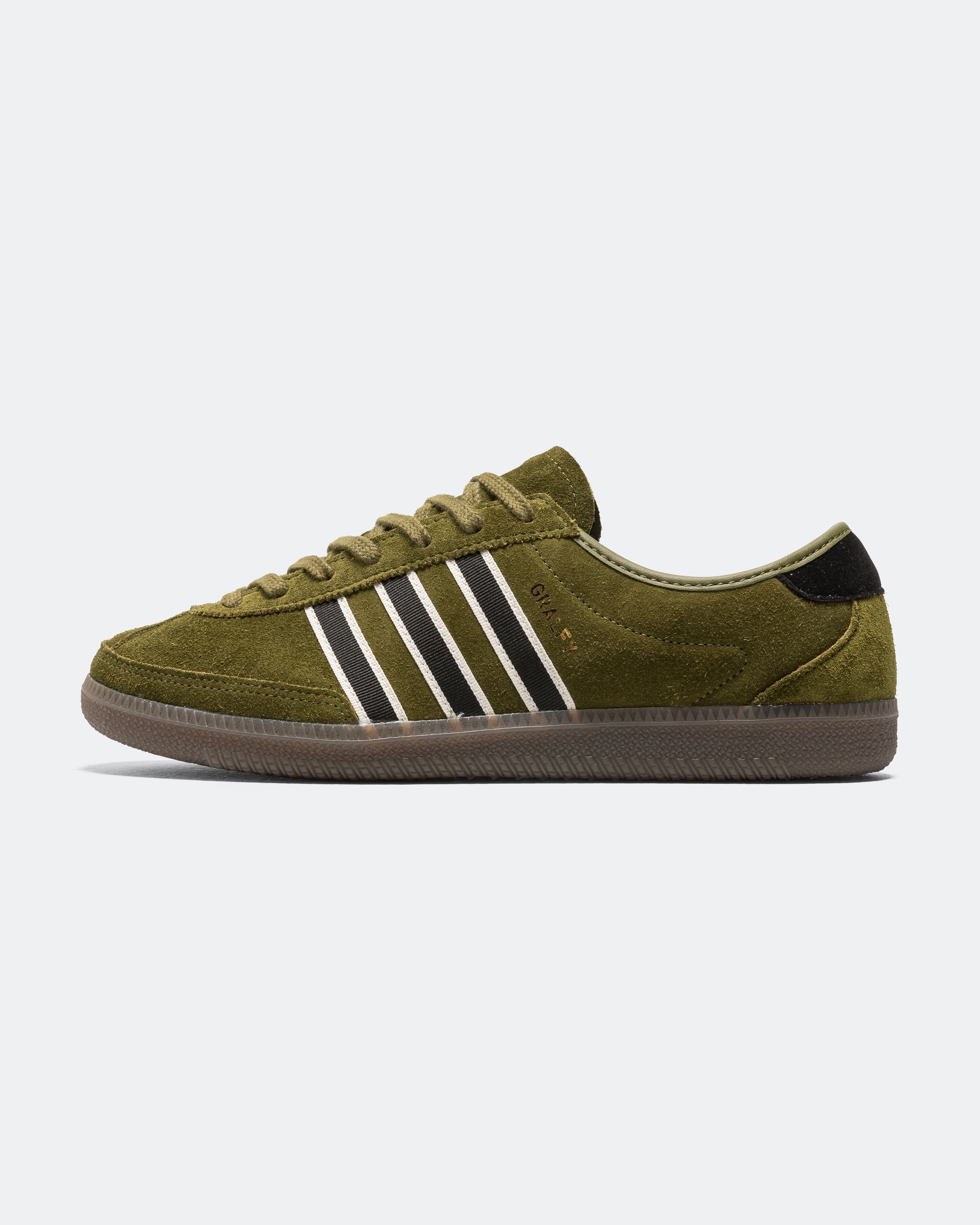 adidas Gralfy SPZL - Olive/Core Black - Gum