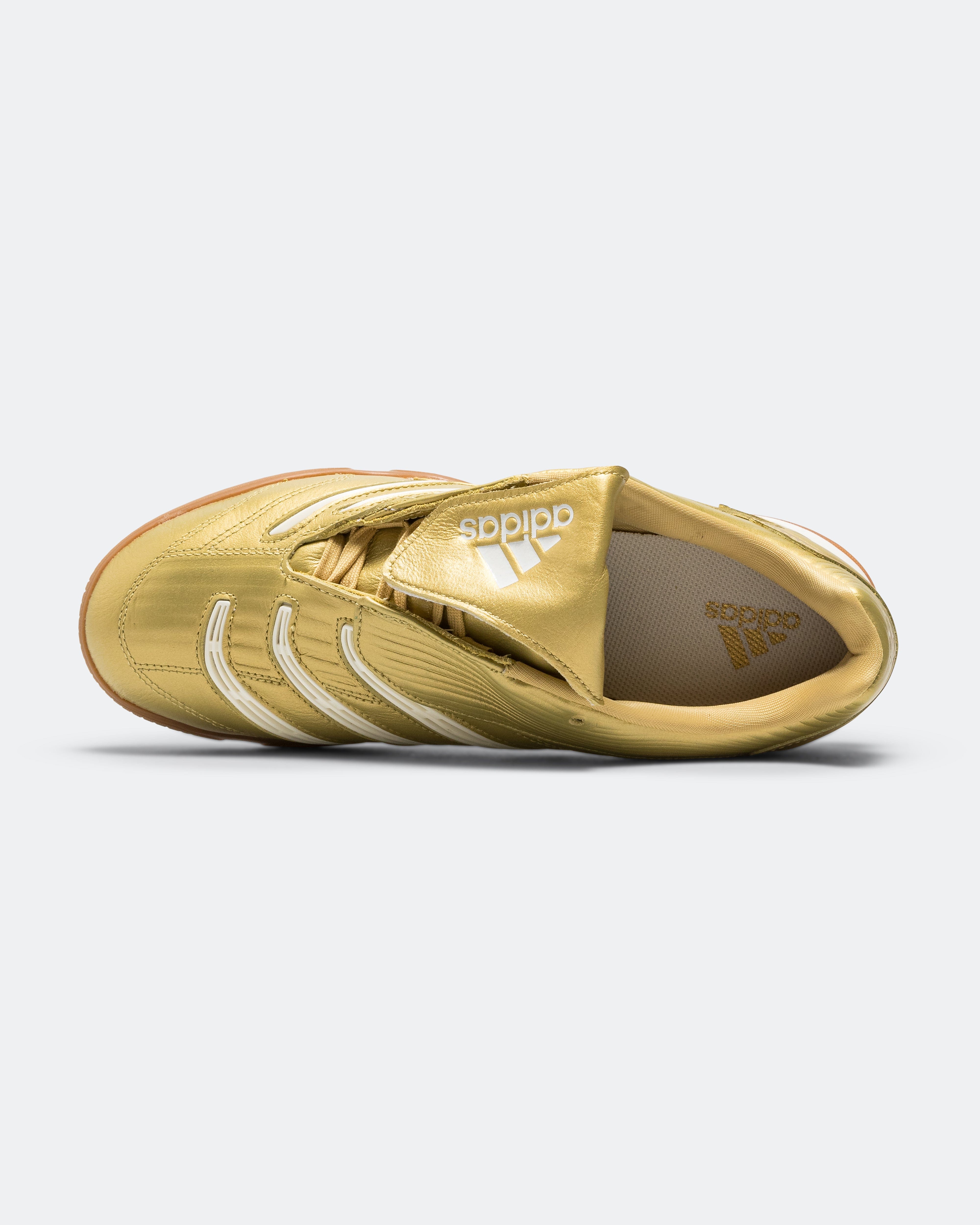 adidas Predator Sala - Gold Metallic/Core White/Gum