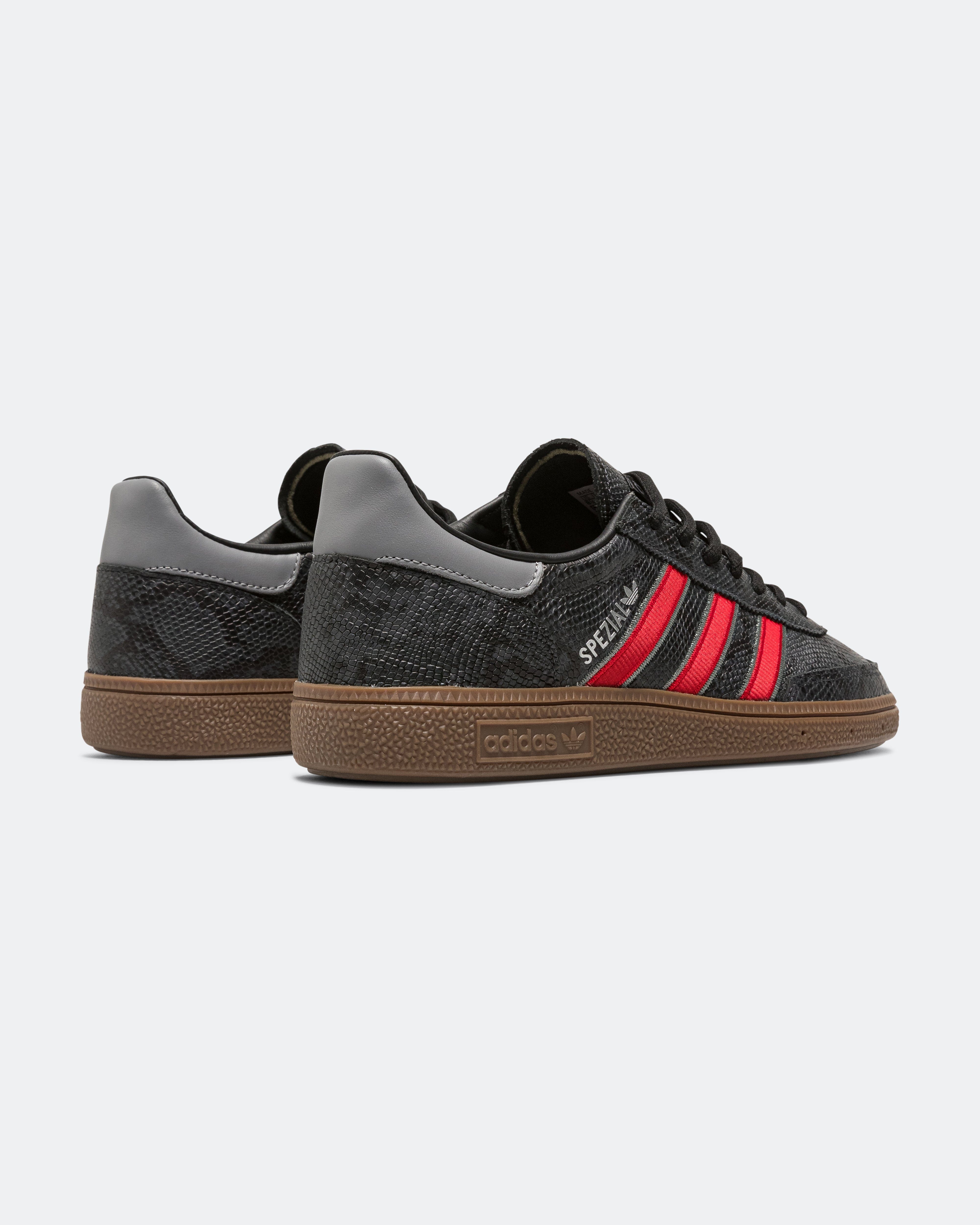 adidas Handball Spezial - Core Black/Better Scarlet - Grey Three