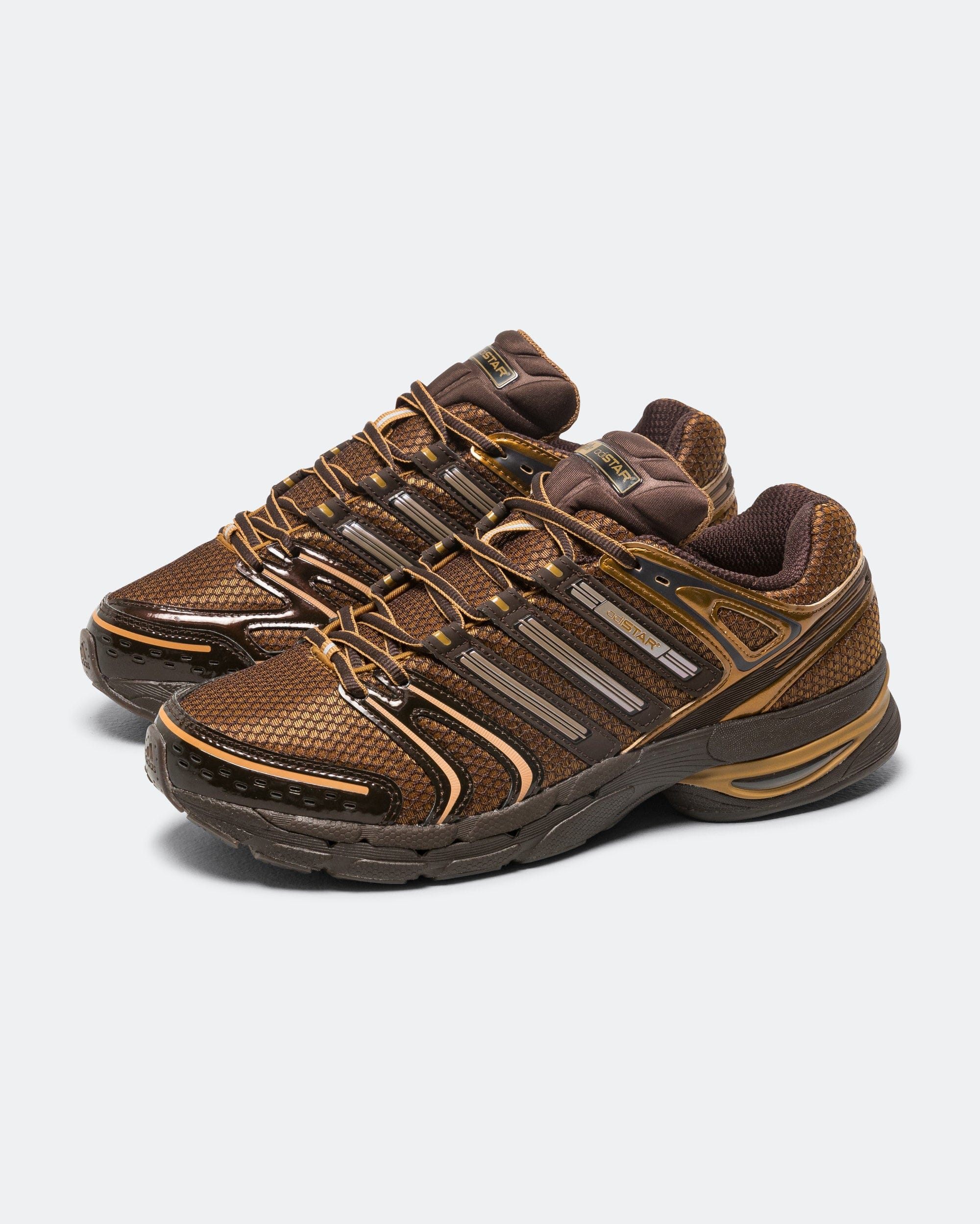 adidas Adistar Control 5 - Bronze Strata/Aurora Coffee - Dark Brown