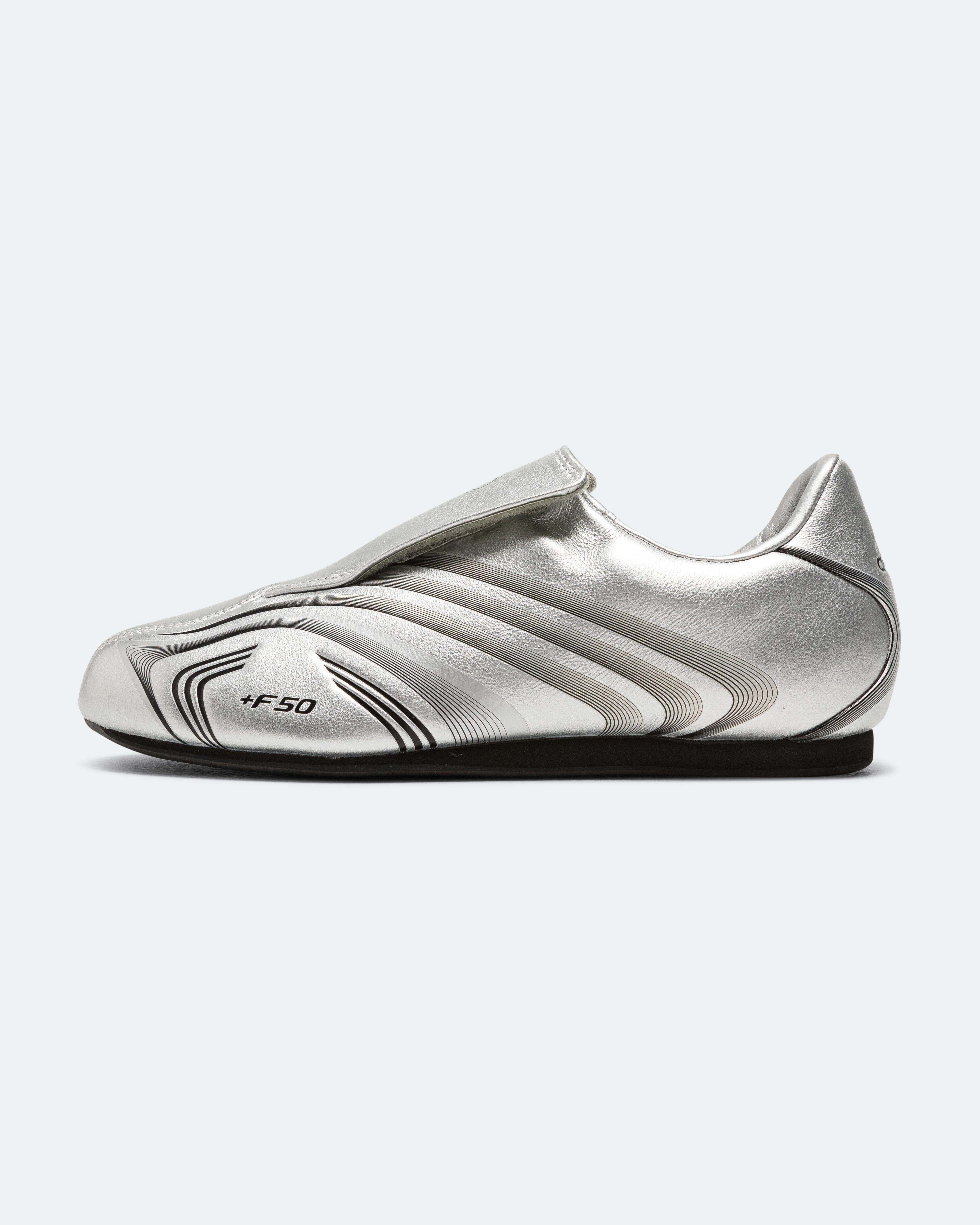 adidas Womens Taekwondo F50 - Silver Metallic/Core Black