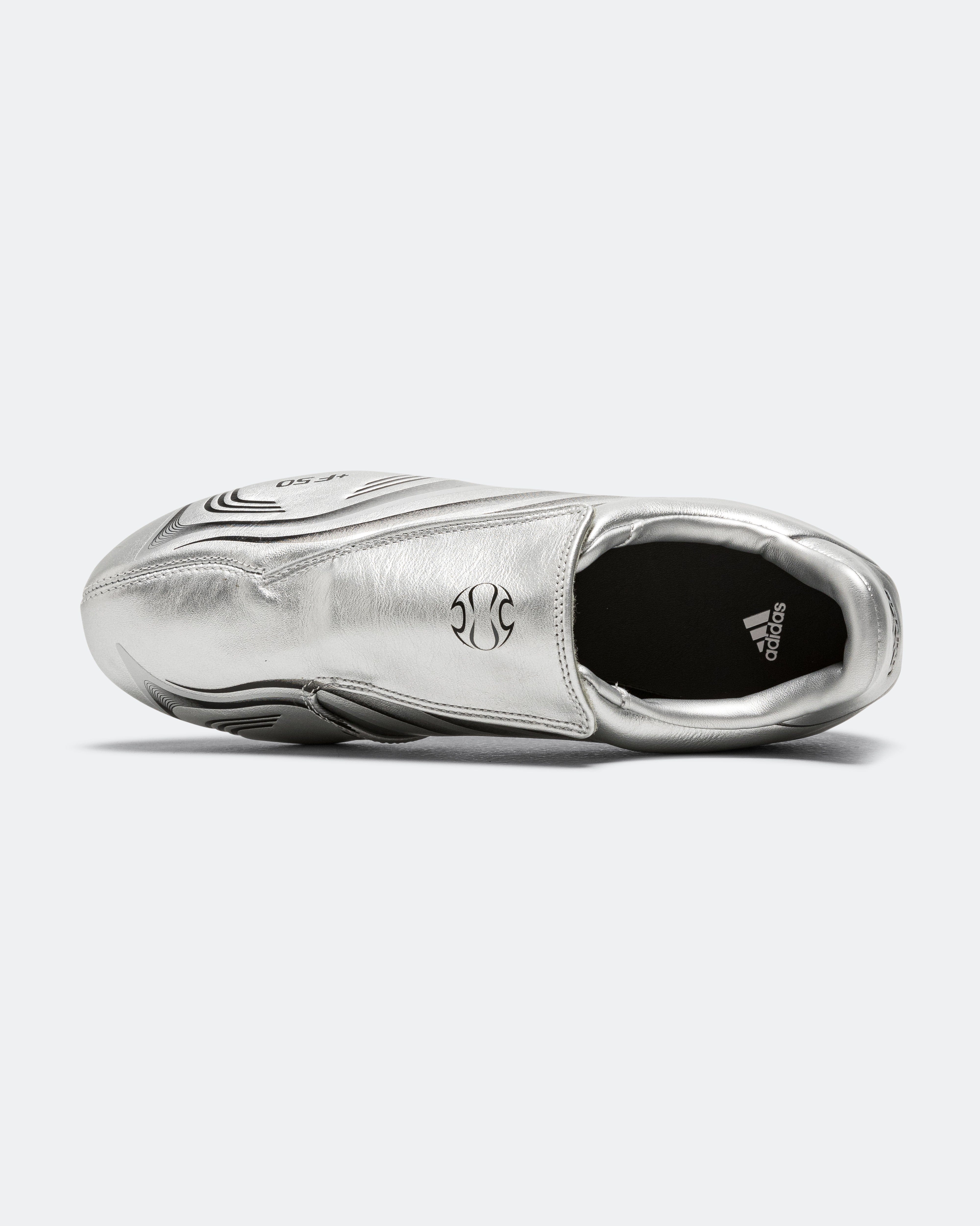 adidas Womens Taekwondo F50 - Silver Metallic/Core Black