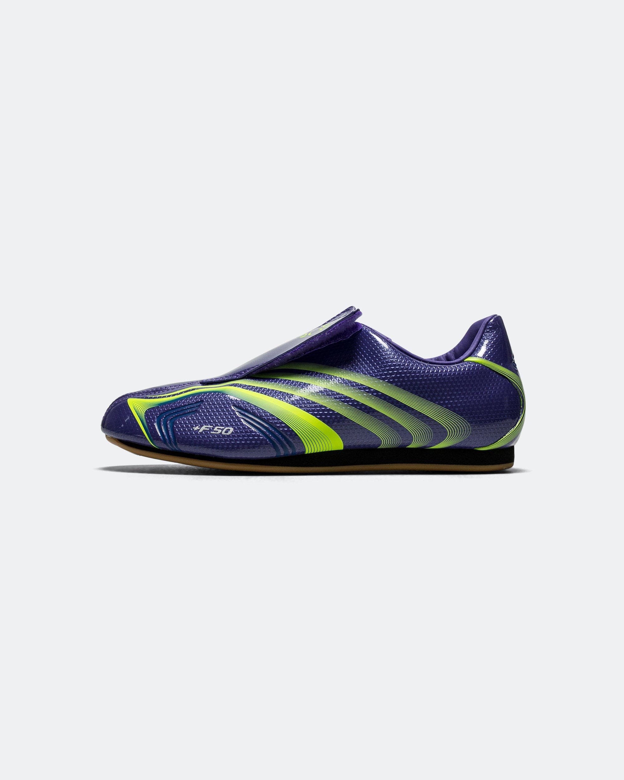 adidas Womens Taekwondo F50 - Purple Rush/Lucid Lemon - Royal Blue