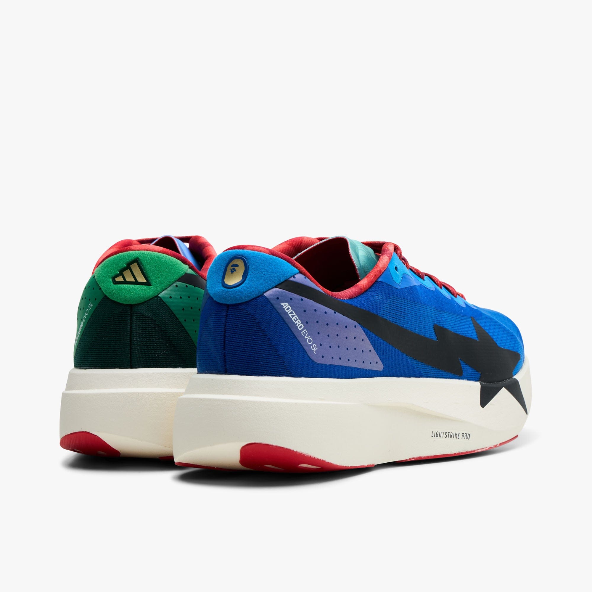 adidas Bape Adizero EVO SL Blue / Red - Green