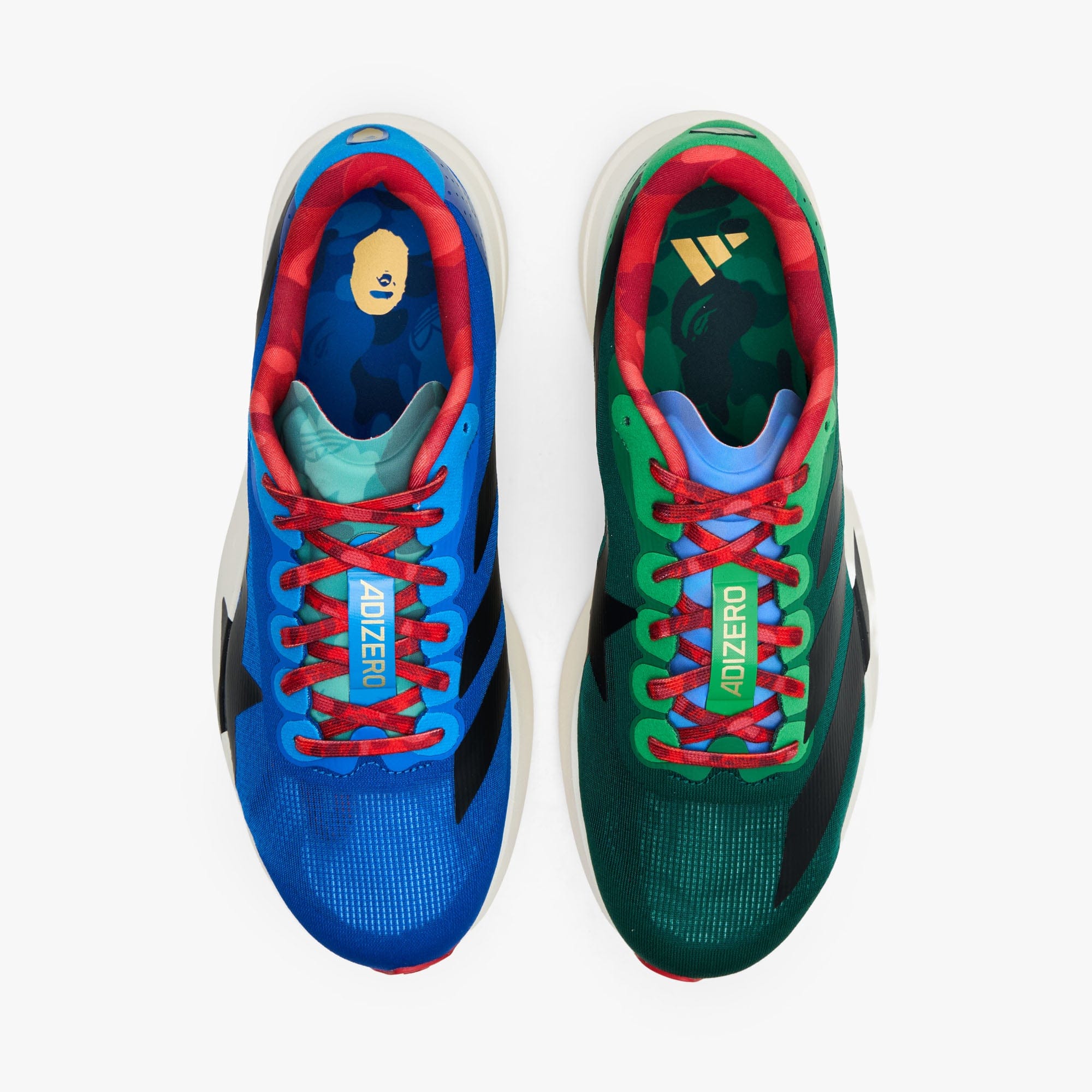 adidas Bape Adizero EVO SL Blue / Red - Green
