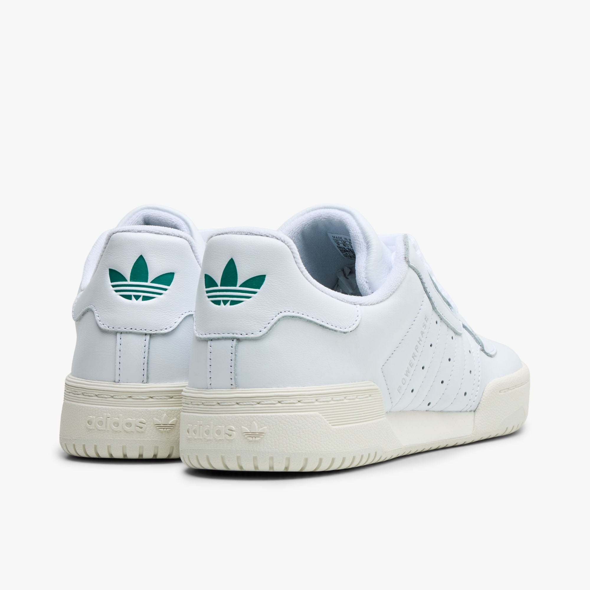 adidas Powerphase White / Power Green