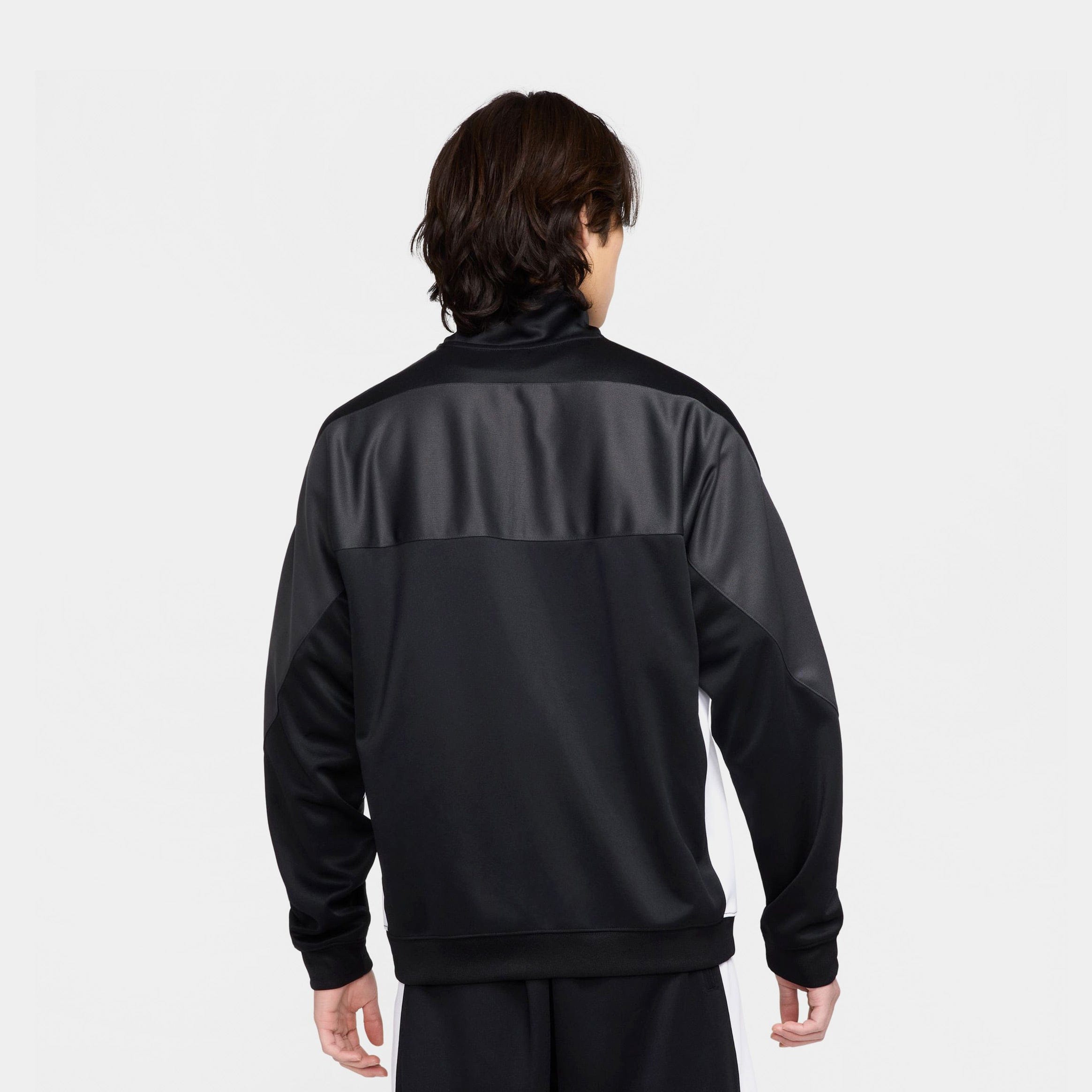 Nike Air Poly Knit Full Zip Mens Jacket (Black/White/Anthracite)
