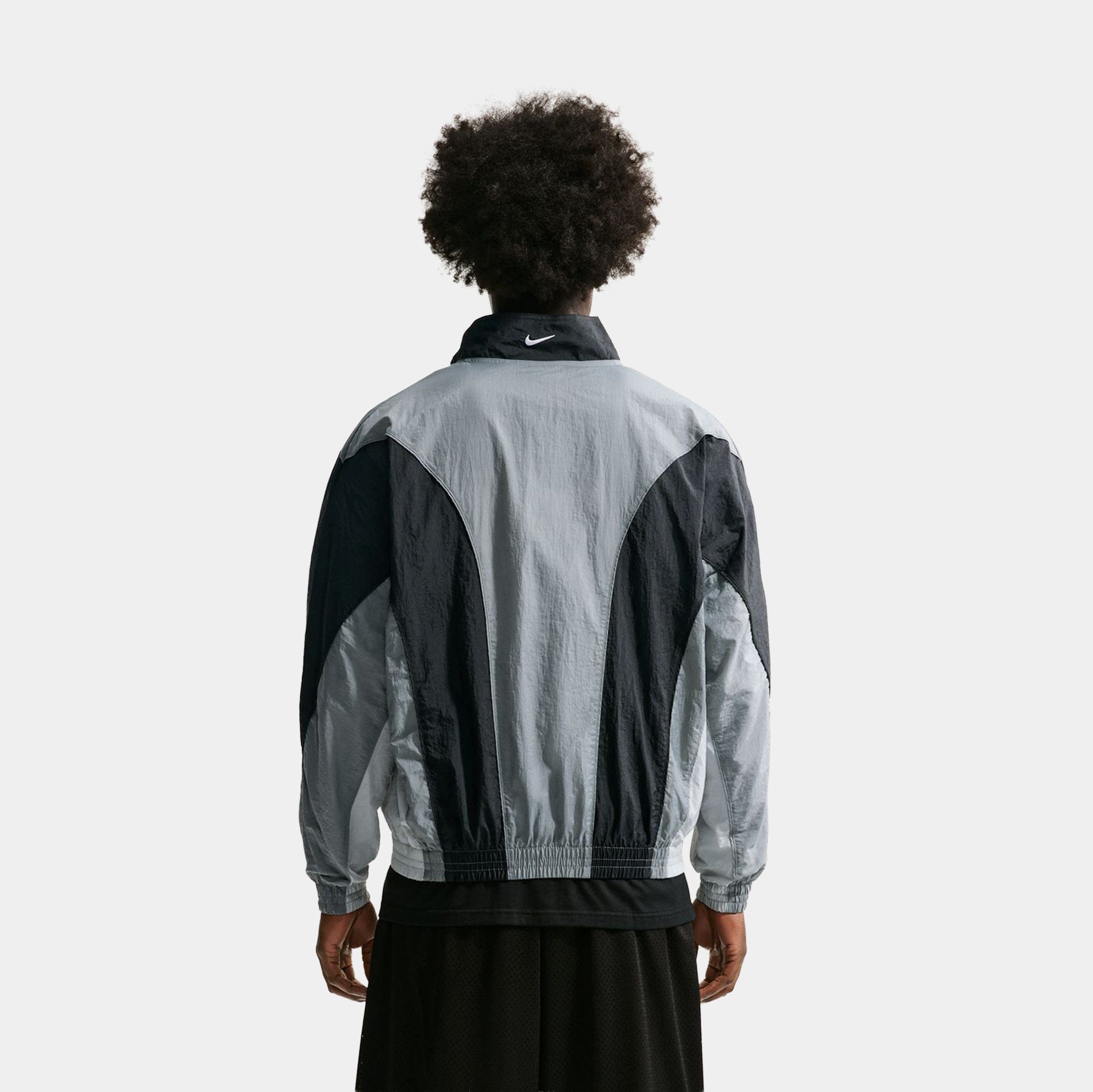 Nike Basketball Mens Jacket (Smoke Grey/Black/Light Smoke Grey/White)