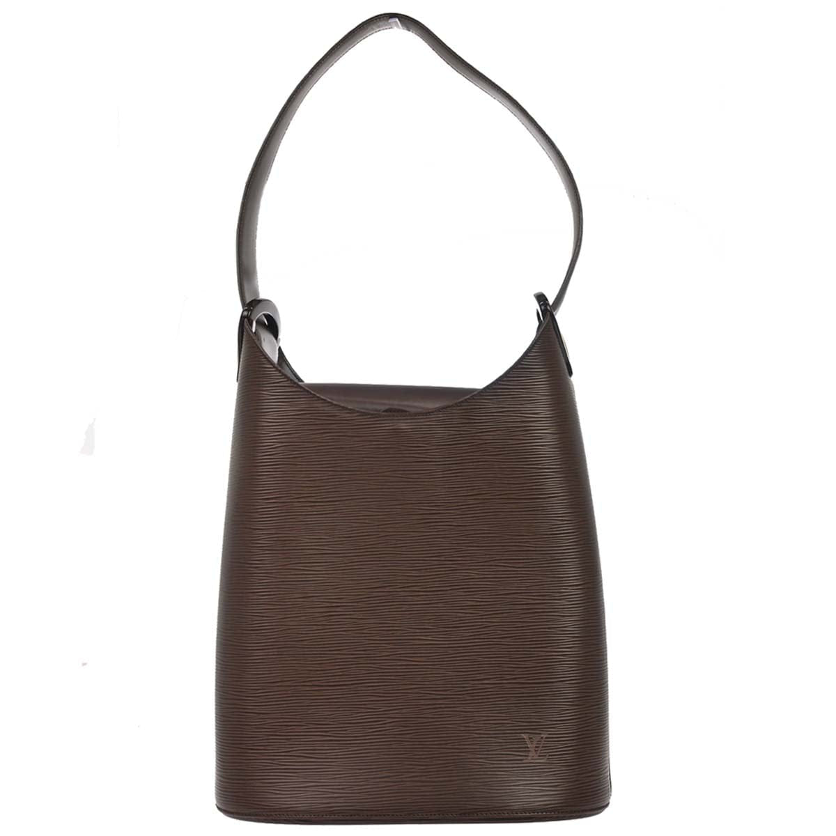 Louis Vuitton 2001 Brown Epi Verseau Shoulder Bag M5281D