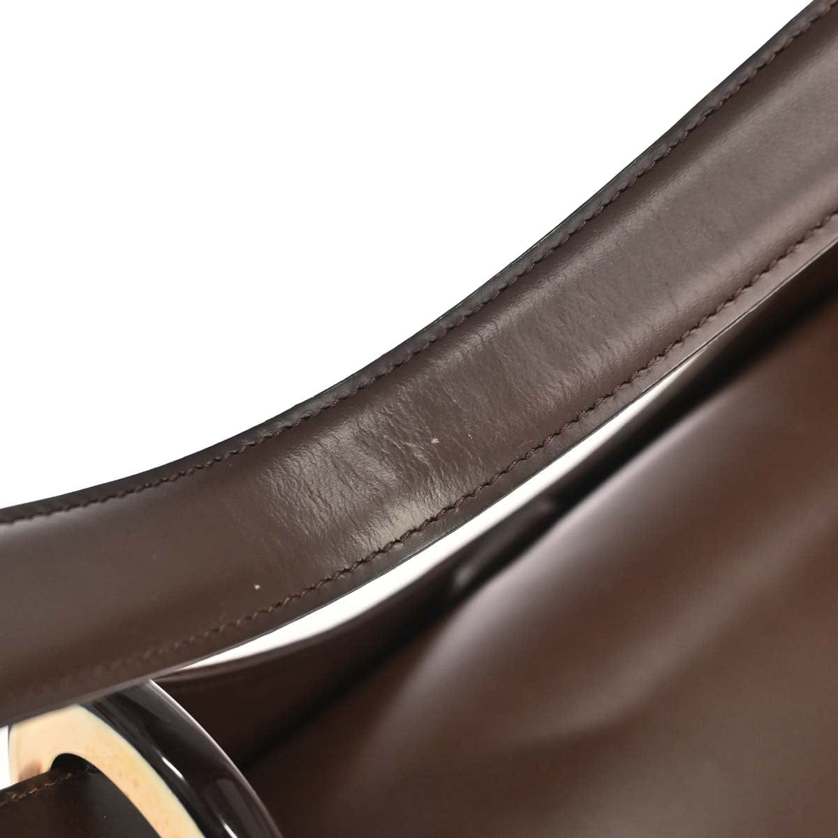 Louis Vuitton 2001 Brown Epi Verseau Shoulder Bag M5281D