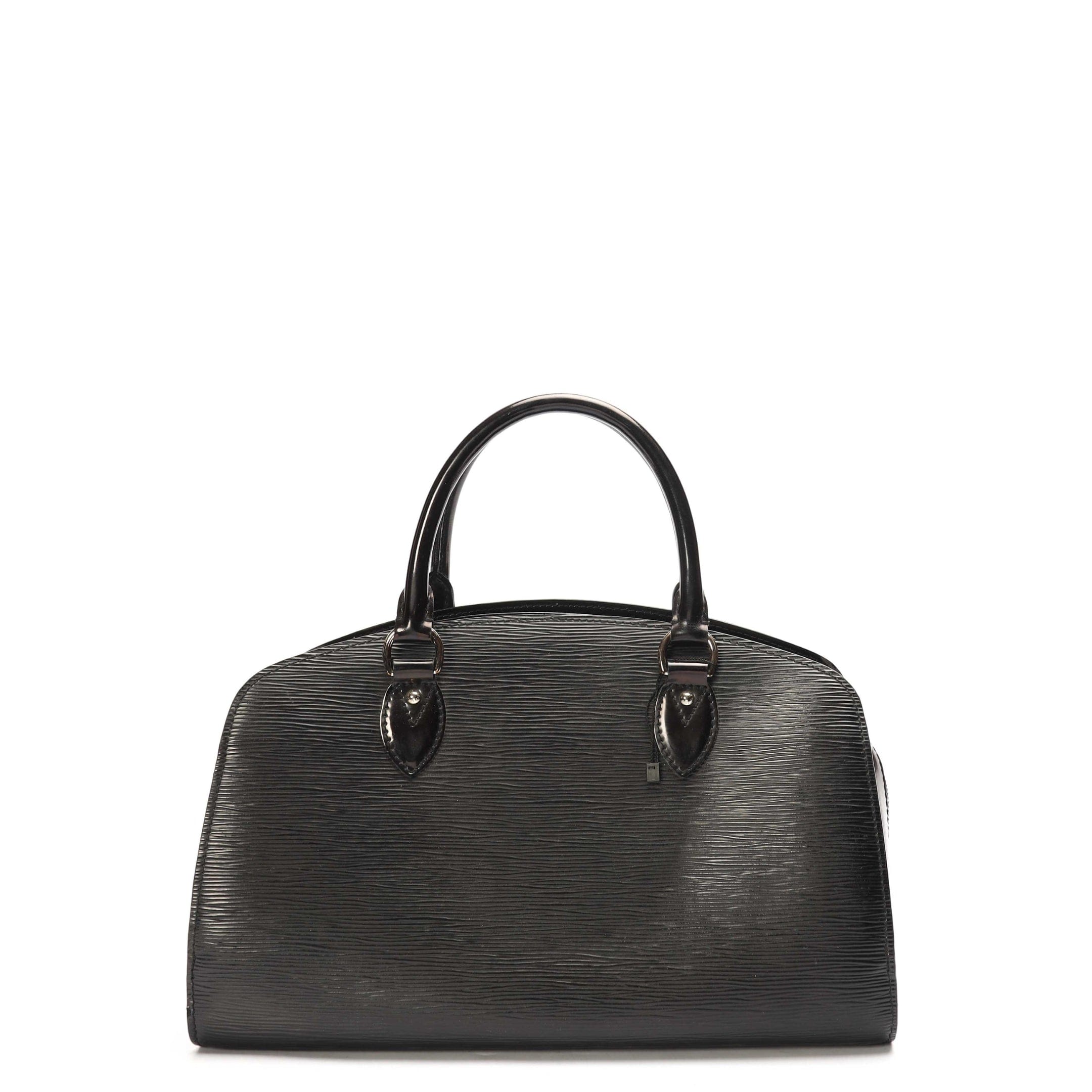 Louis Vuitton Black Epi Pont Neuf Shoulder Bag