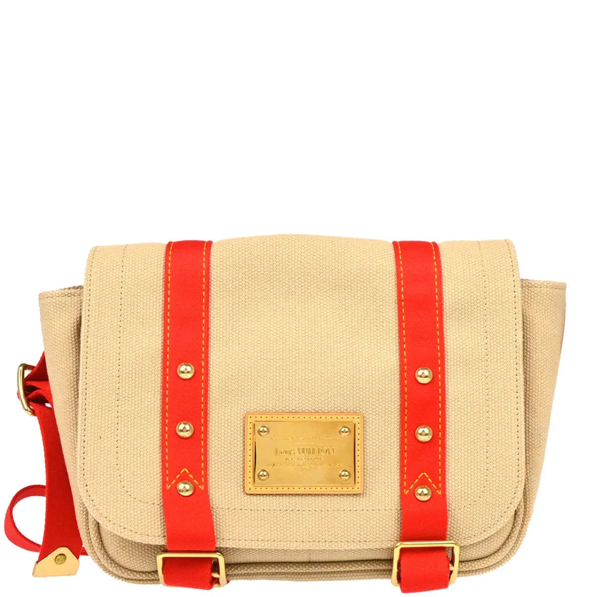 Louis Vuitton 2005 Antigua Buzas PM Shoulder Bag M40041