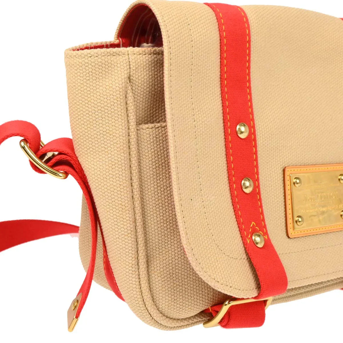 Louis Vuitton 2005 Antigua Buzas PM Shoulder Bag M40041