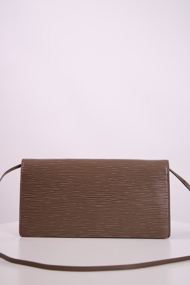 Louis Vuitton Epi Honfleur Shoulder Bag Taupe