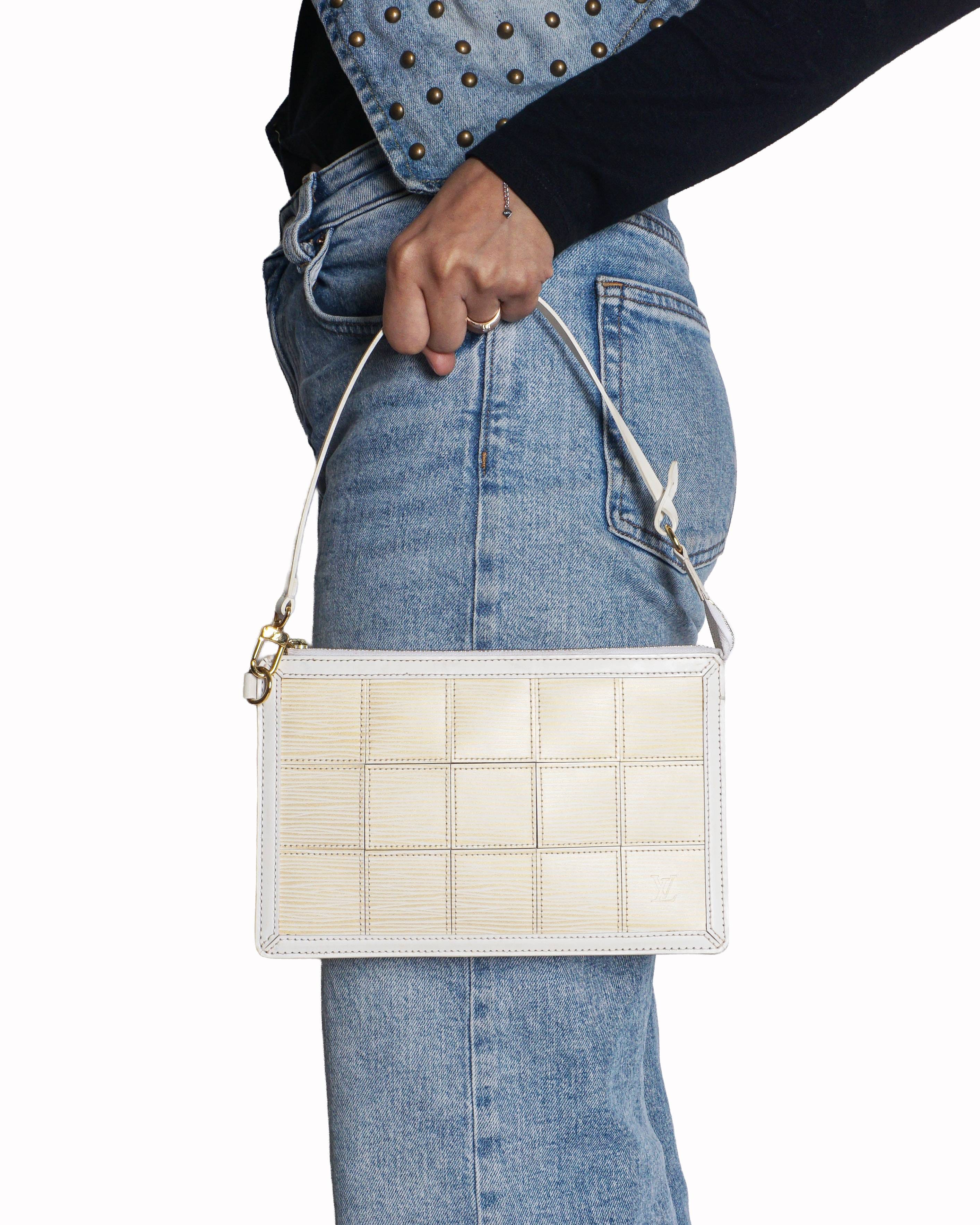 Louis Vuitton Epi Stretch Delmonico Pochette Bag