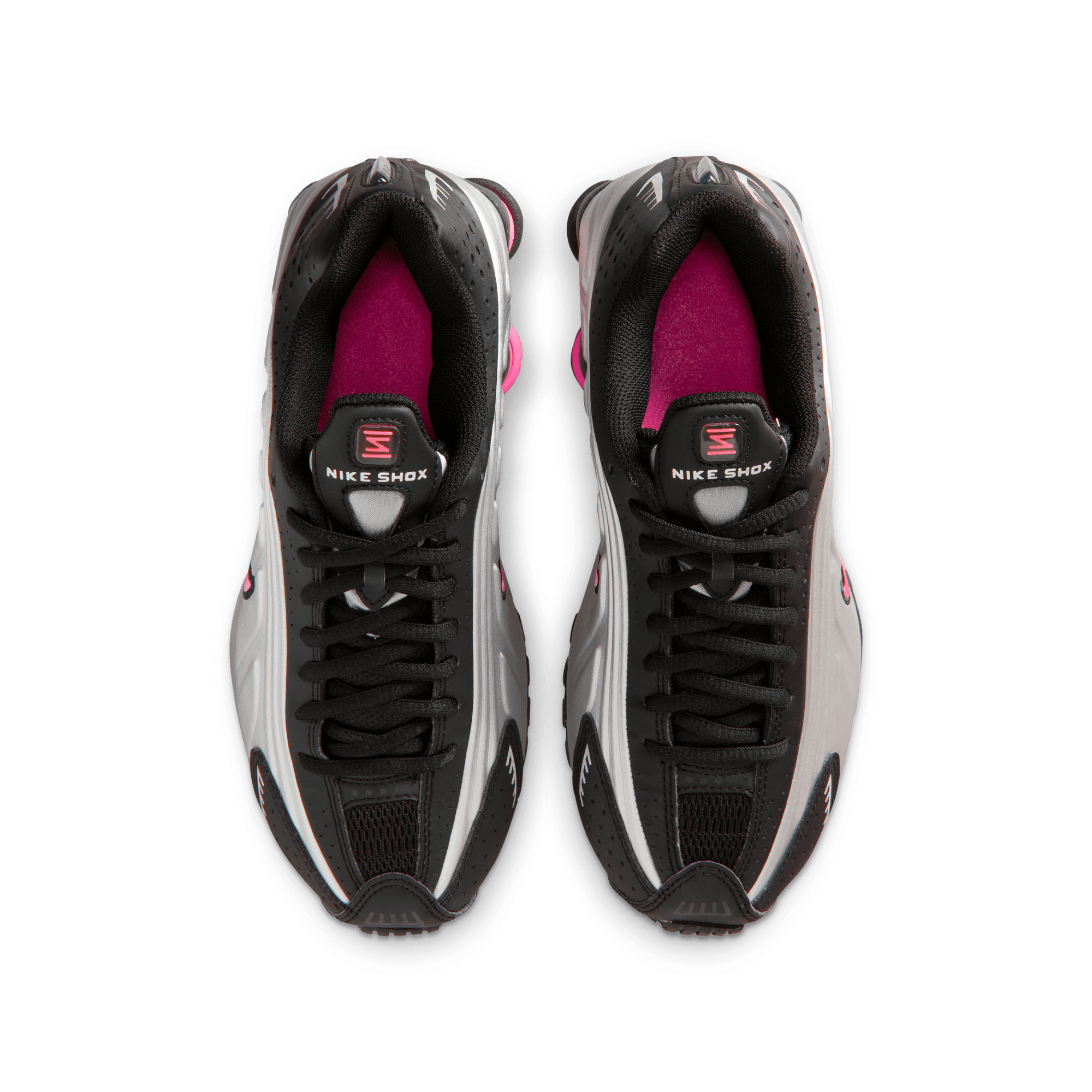 Nike SHOX R4 (GS) - METALLIC SILVER / PINKSICLE