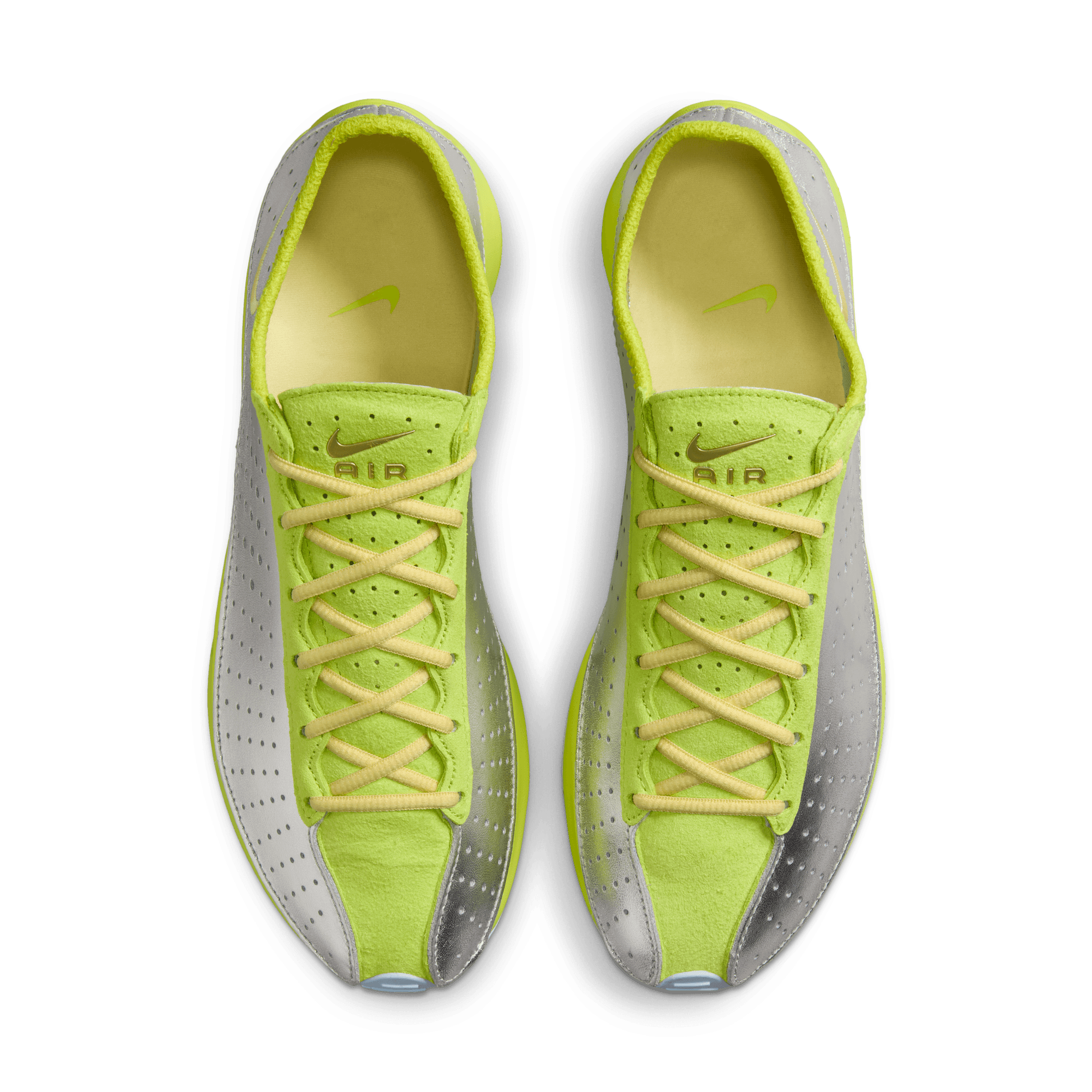 Nike WMNS AIR SUPERFLY - CYBER / METALLIC SILVER