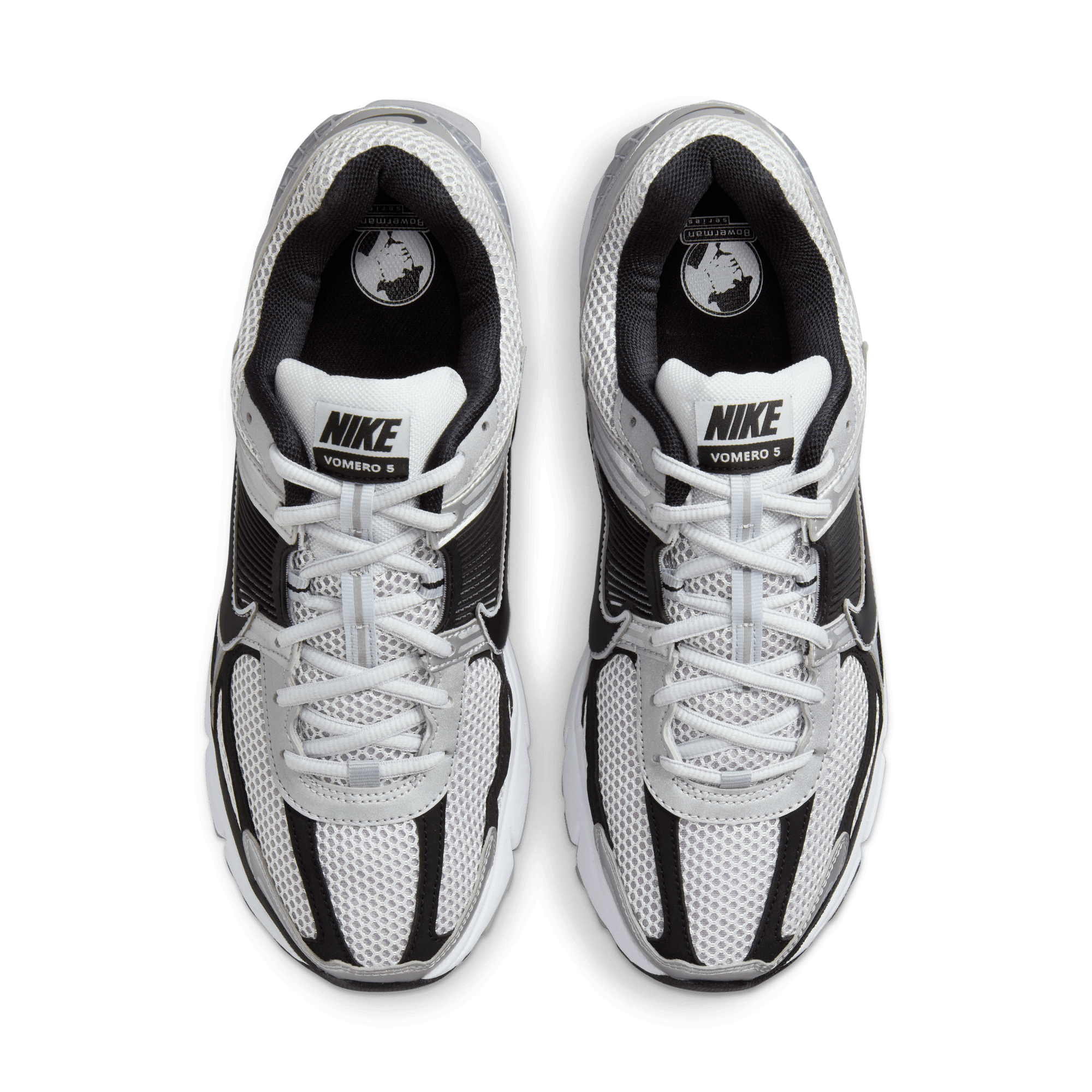 Nike ZOOM VOMERO 5 - METALLIC SILVER / BLACK / PURE PLATINUM