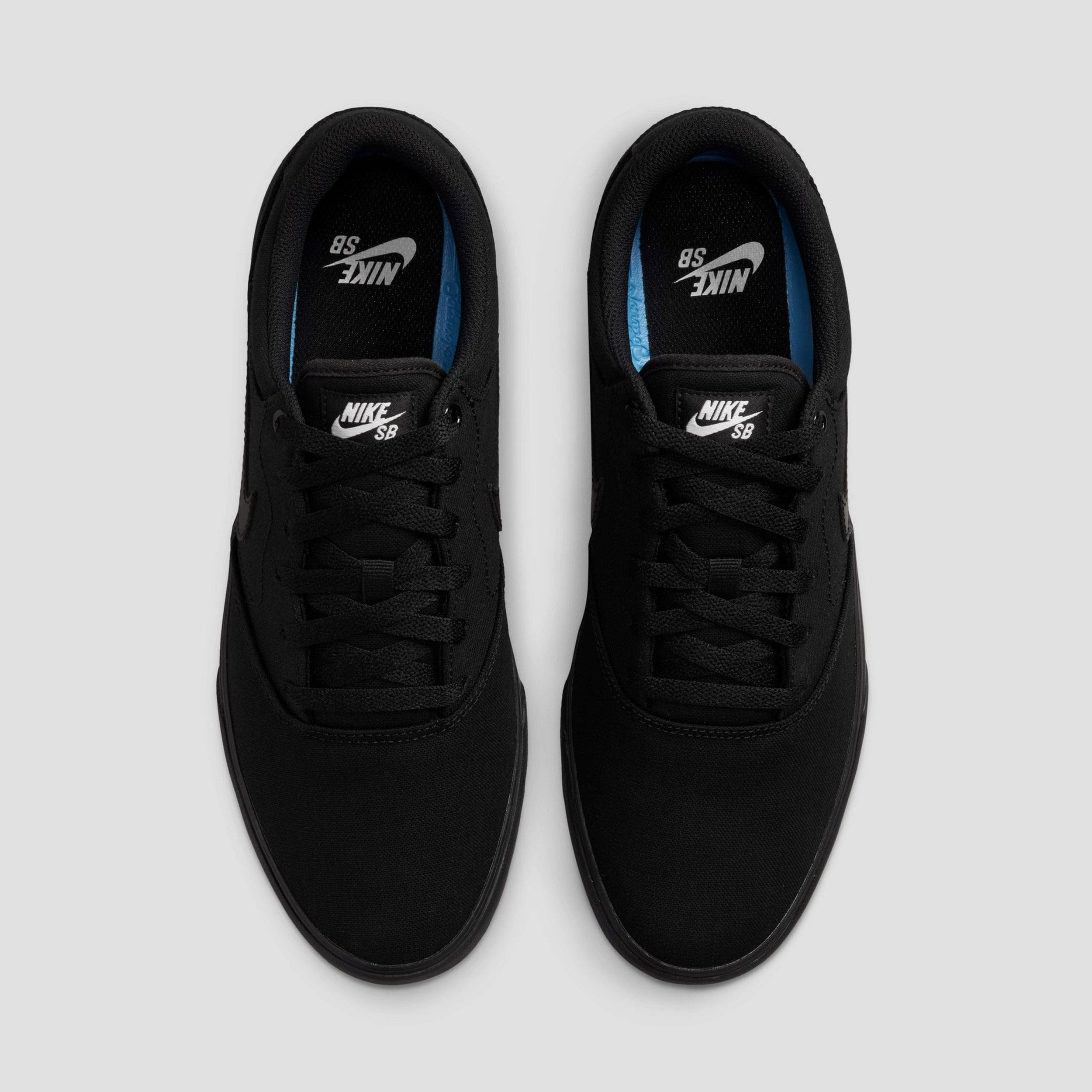 Nike SB Chron 2 Canvas Skate Shoes Black / Black - Black