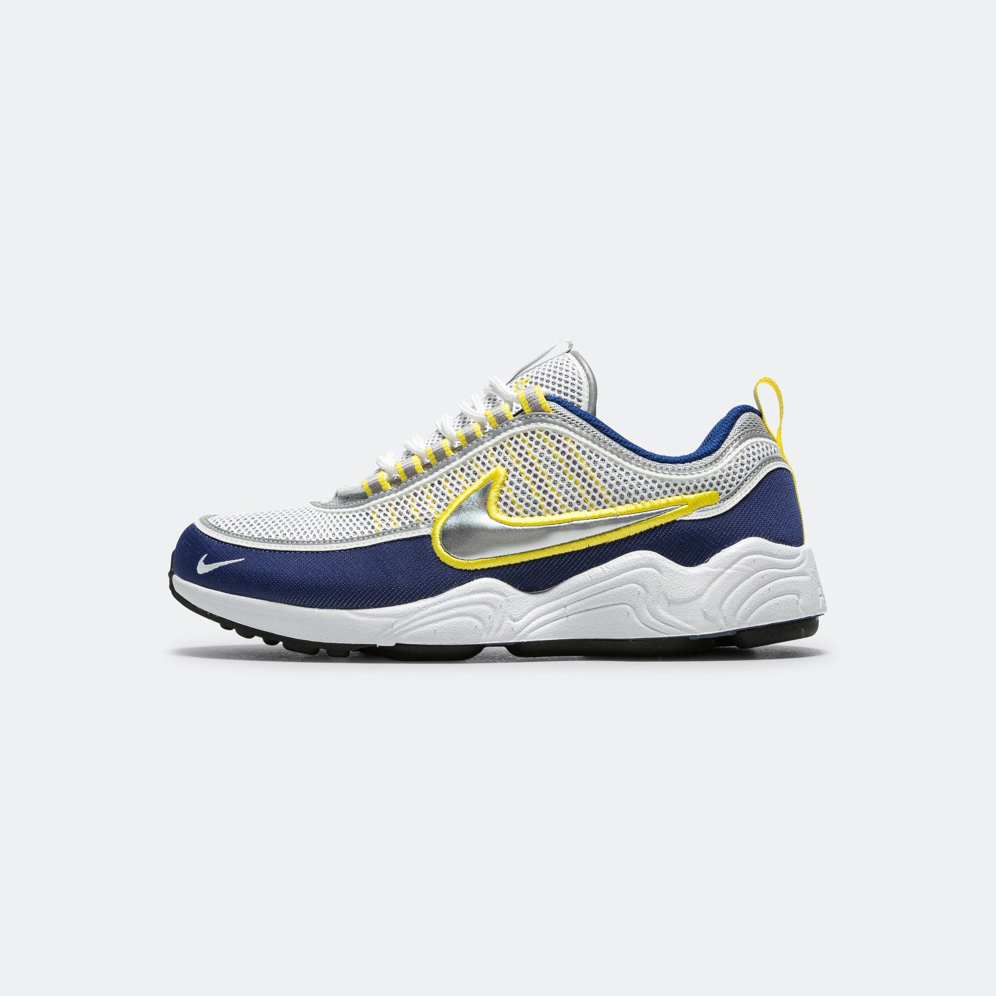 Nike Air Zoom Spiridon SP - White/Metallic Silver - Deep Royal Blue