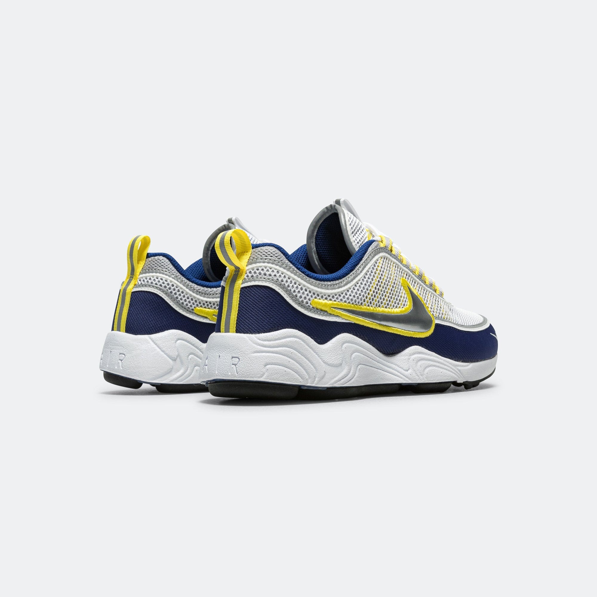 Nike Air Zoom Spiridon SP - White/Metallic Silver - Deep Royal Blue