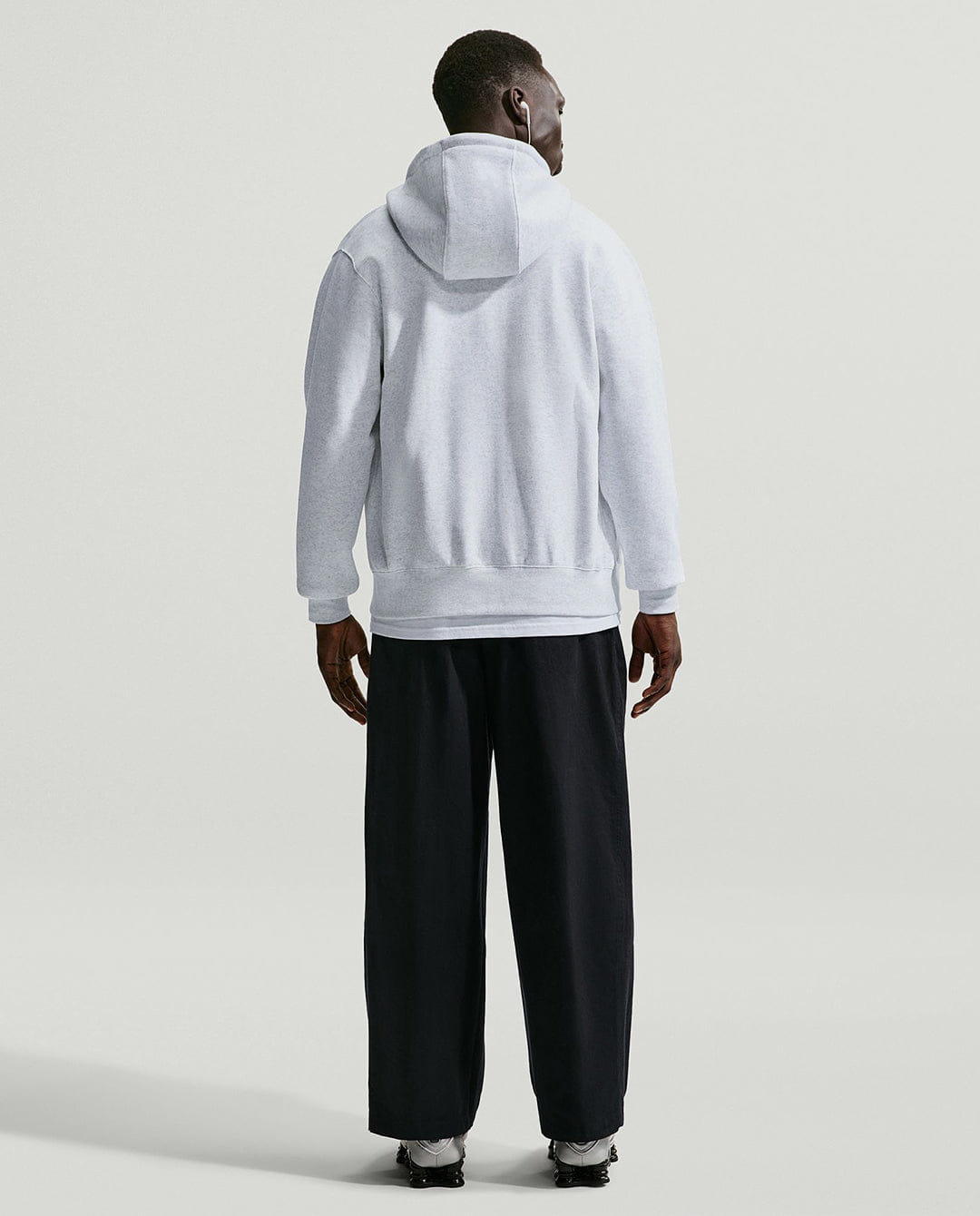 Nike - Full Zip Fleece Hoodie - Grey