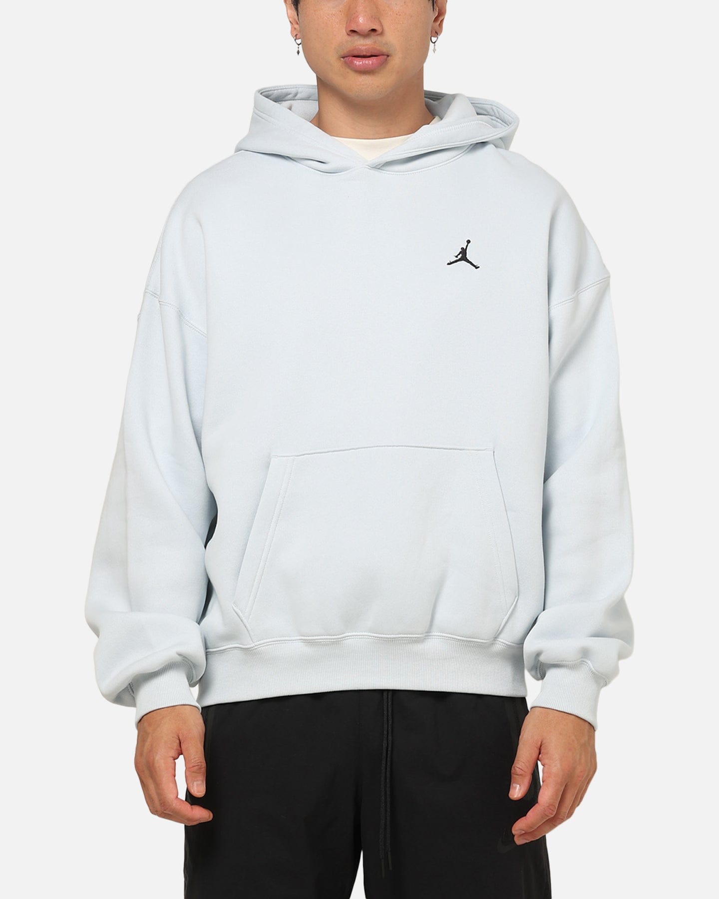 Nike Jordan Brooklyn Fleece Oversized Hoodie Aura