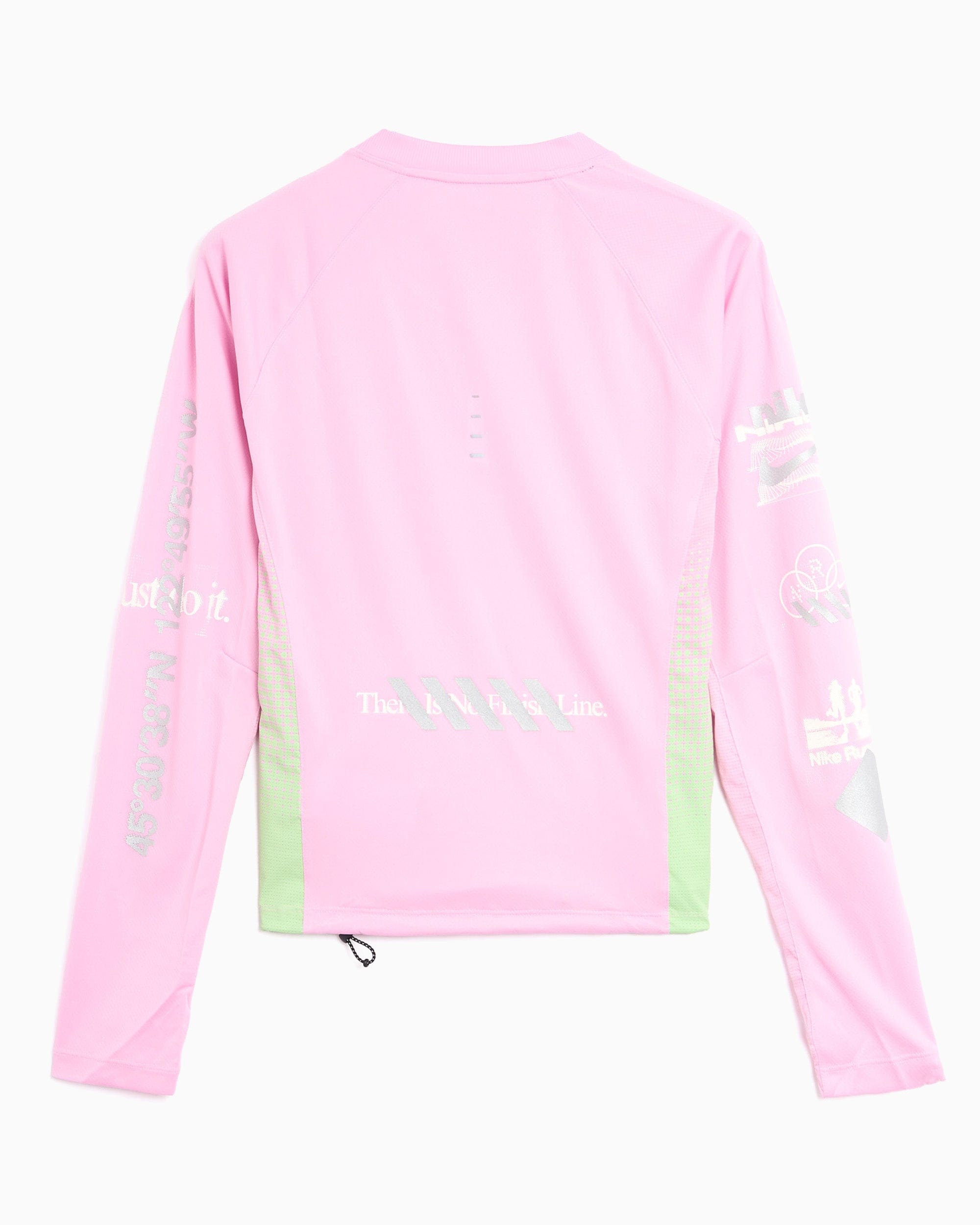 Nike Camiseta con gráfico Slim de manga larga Nike Running para mujer
