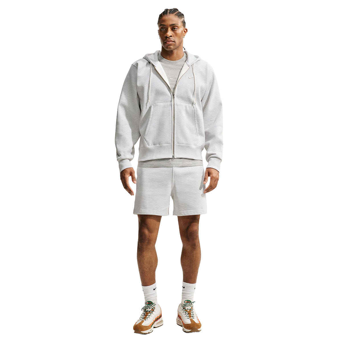 Nike Energy Full - Zip Hoodie BIRCH HEATHER