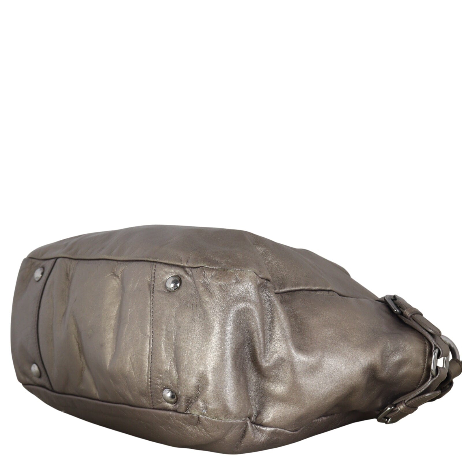 Prada Soft Calf Leather Shoulder Bag