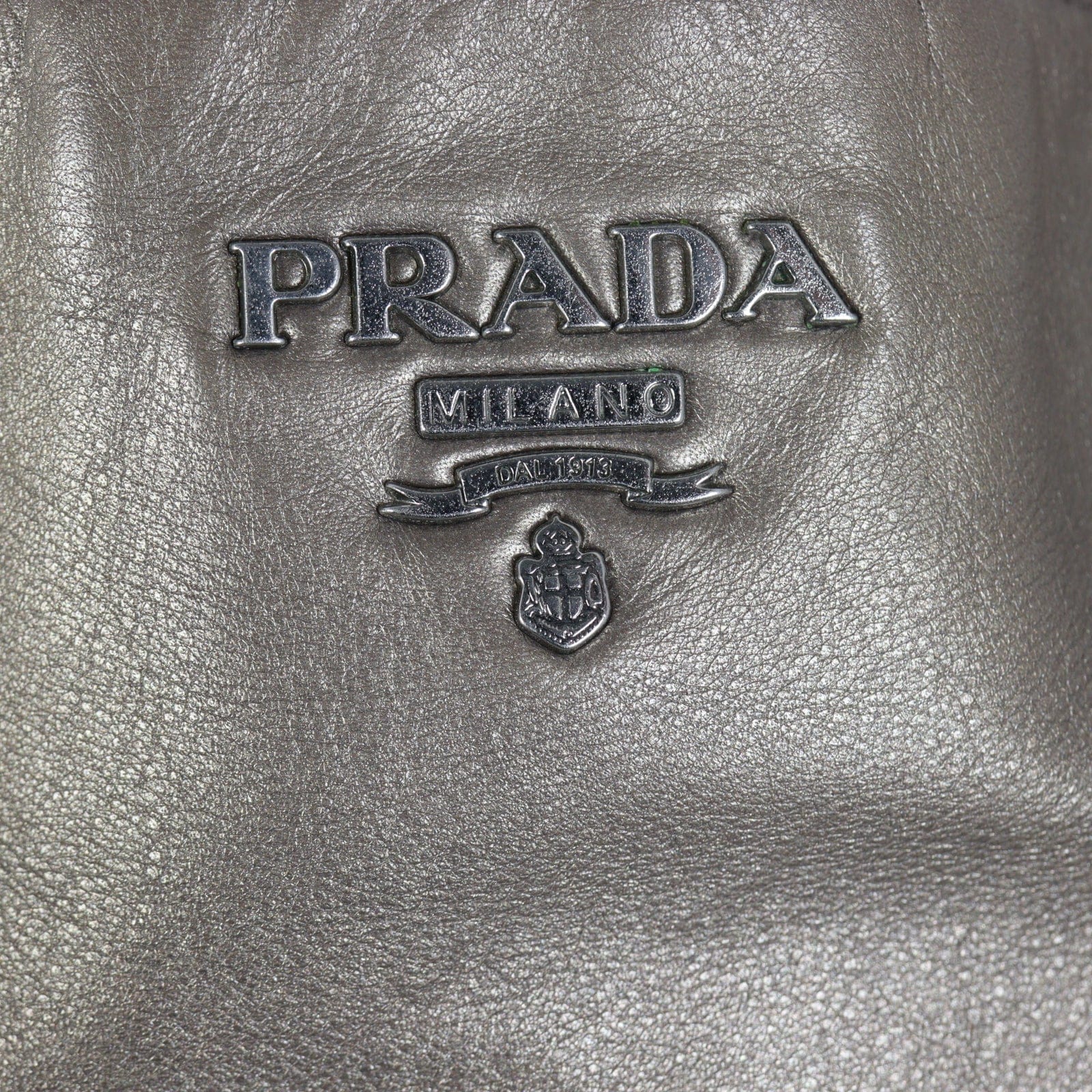 Prada Soft Calf Leather Shoulder Bag