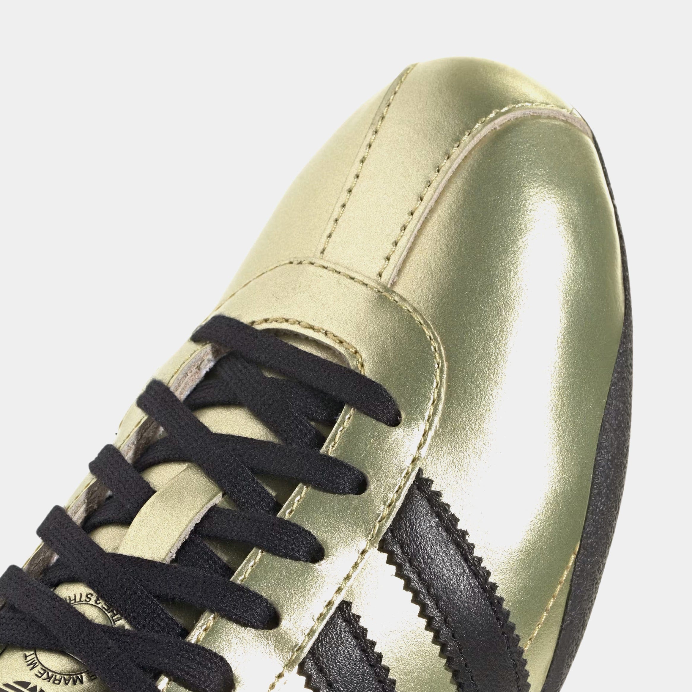 adidas Tokyo Womens Lifestyle Shoes (Gold Metallic/Core Black/Gold Metallic)