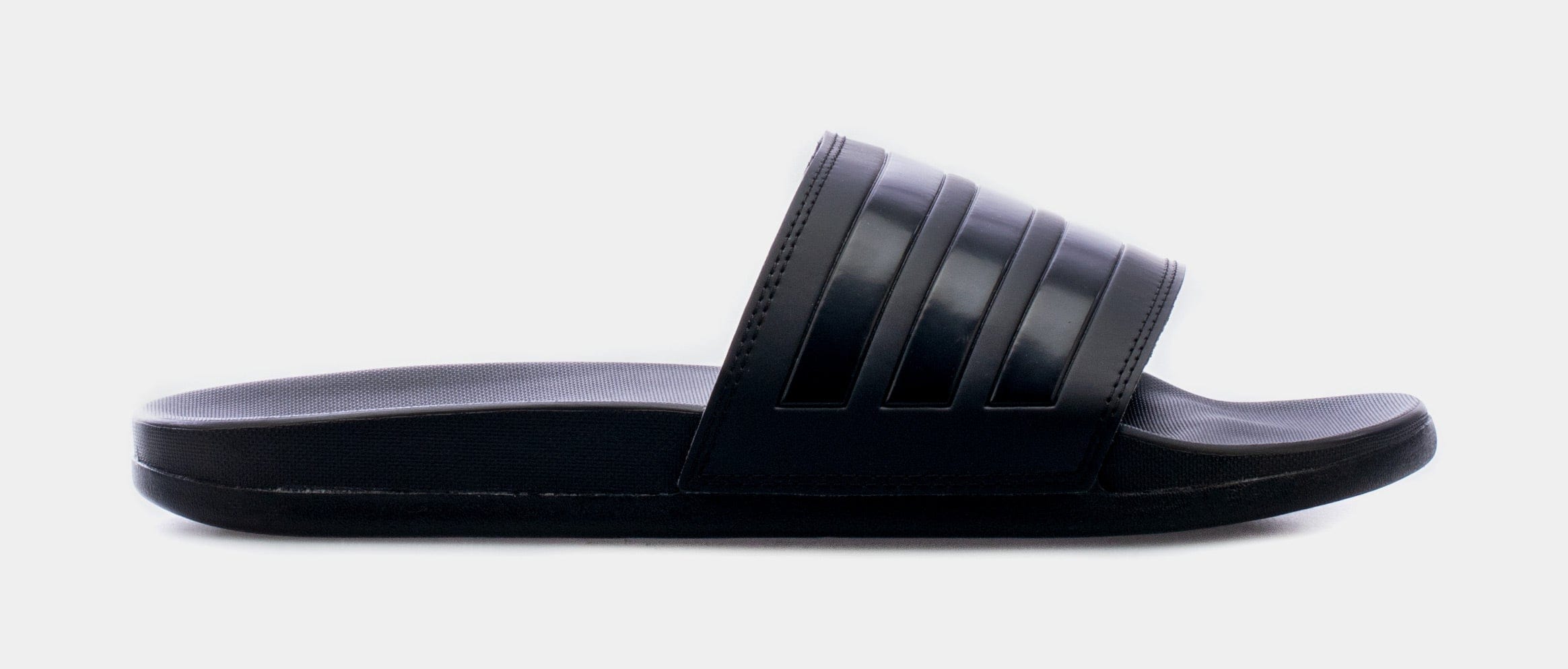adidas Adilette Comfort Slides Mens Sandals (Black)